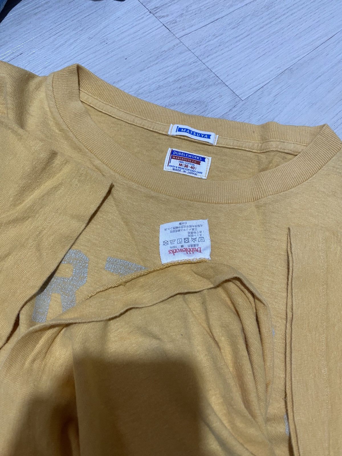 Warehouse & Co. Vtg warehouse dubbleworks matsuya carter’s tigers japan tee Size US M / EU 48-50 / 2 - 4 Thumbnail