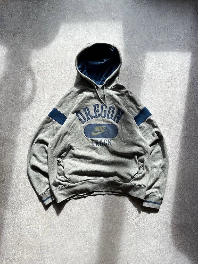 Nike Vintage Nike Oregon Boxy Hoodie Y2K L Size US L / EU 52-54 / 3 - 1 Thumbnail