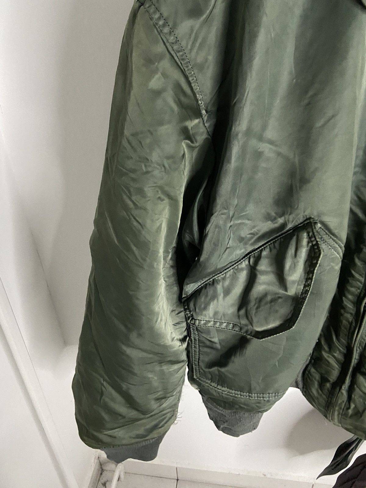 Alpha Industries × Vintage VINTAGE ALPHA INDUSTRIES JACKET 😊❤️ Size US XL / EU 56 / 4 - 6 Thumbnail