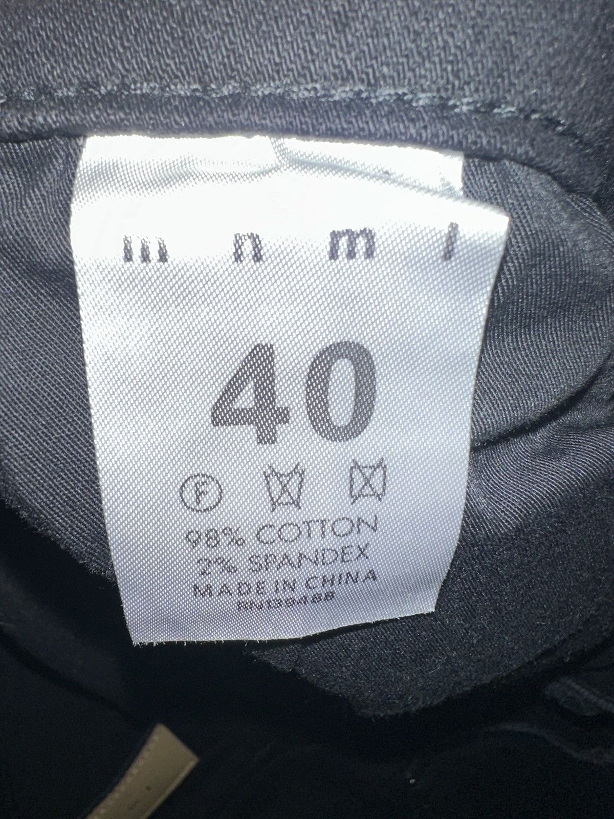 MNML MNML Punk Rock Black Skinny Jeans Size US 40 / EU 56 - 3 Thumbnail