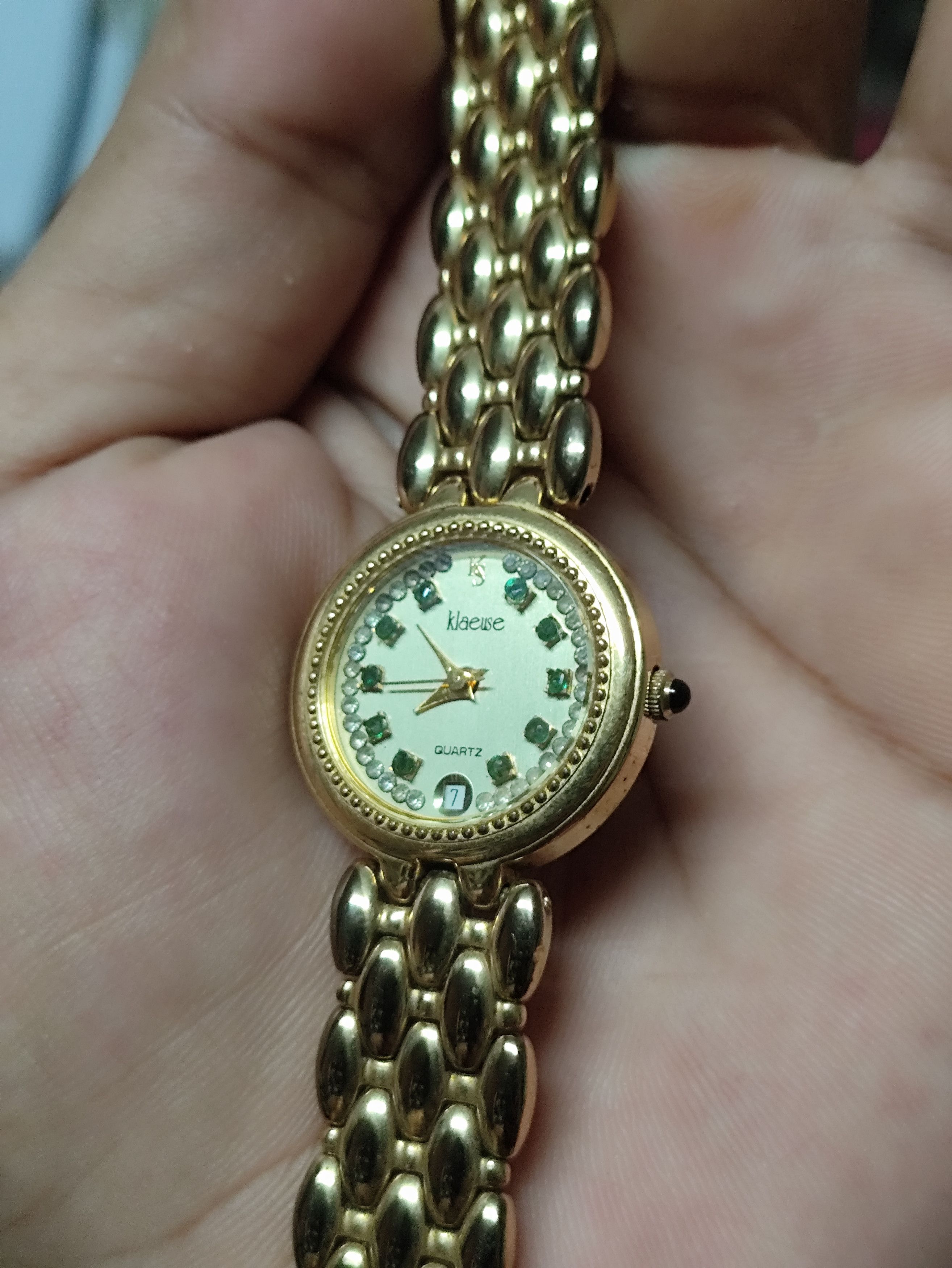 Designer KLAEUSE SWISS (KS)(9205) Vintage Ladies Luxury Design Watch Size ONE SIZE - 4 Thumbnail