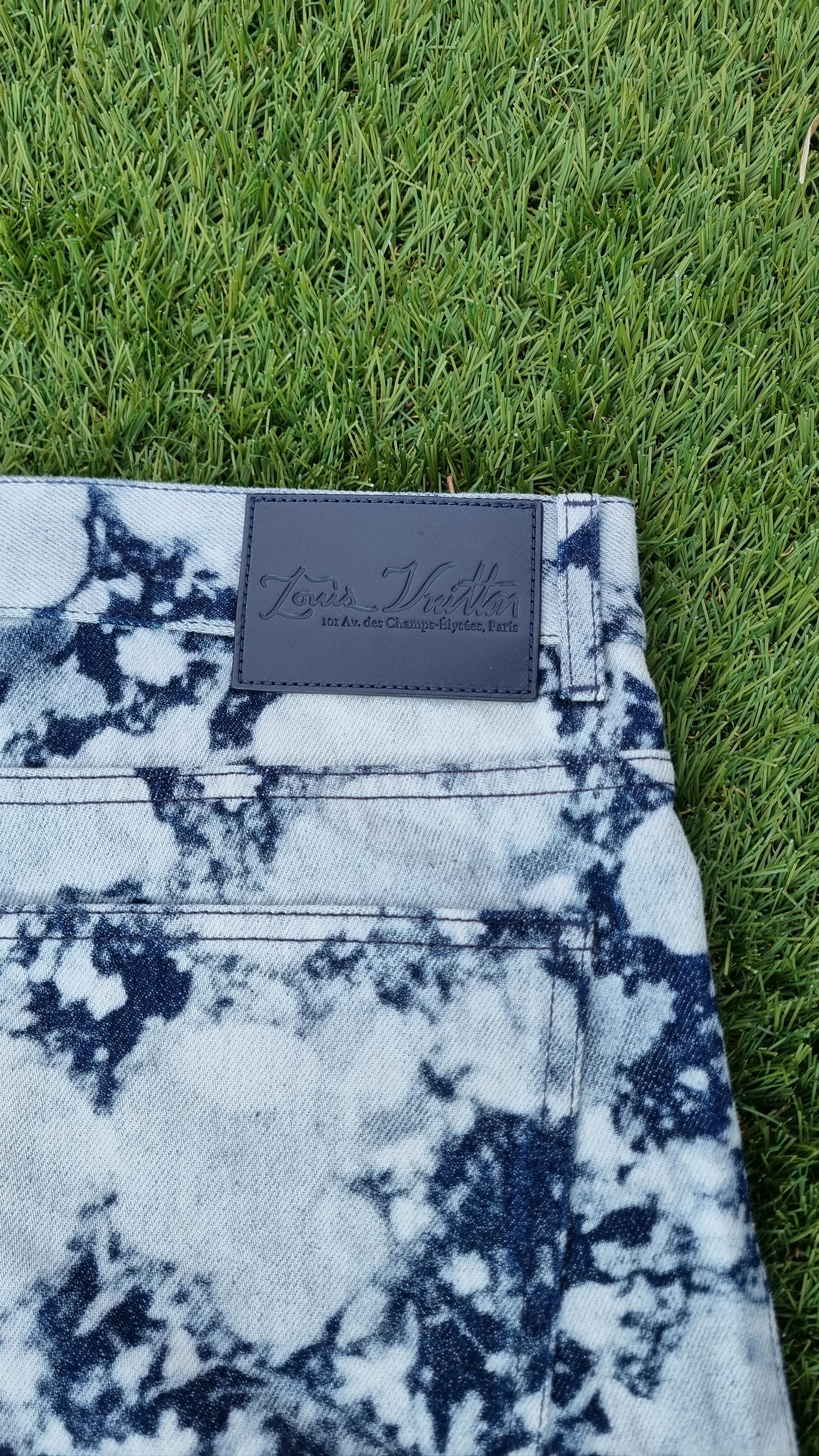 Louis Vuitton Lv x Virgil abloh SS19 Dorothy poppies flared dyed pants Size US 32 / EU 48 - 4 Thumbnail