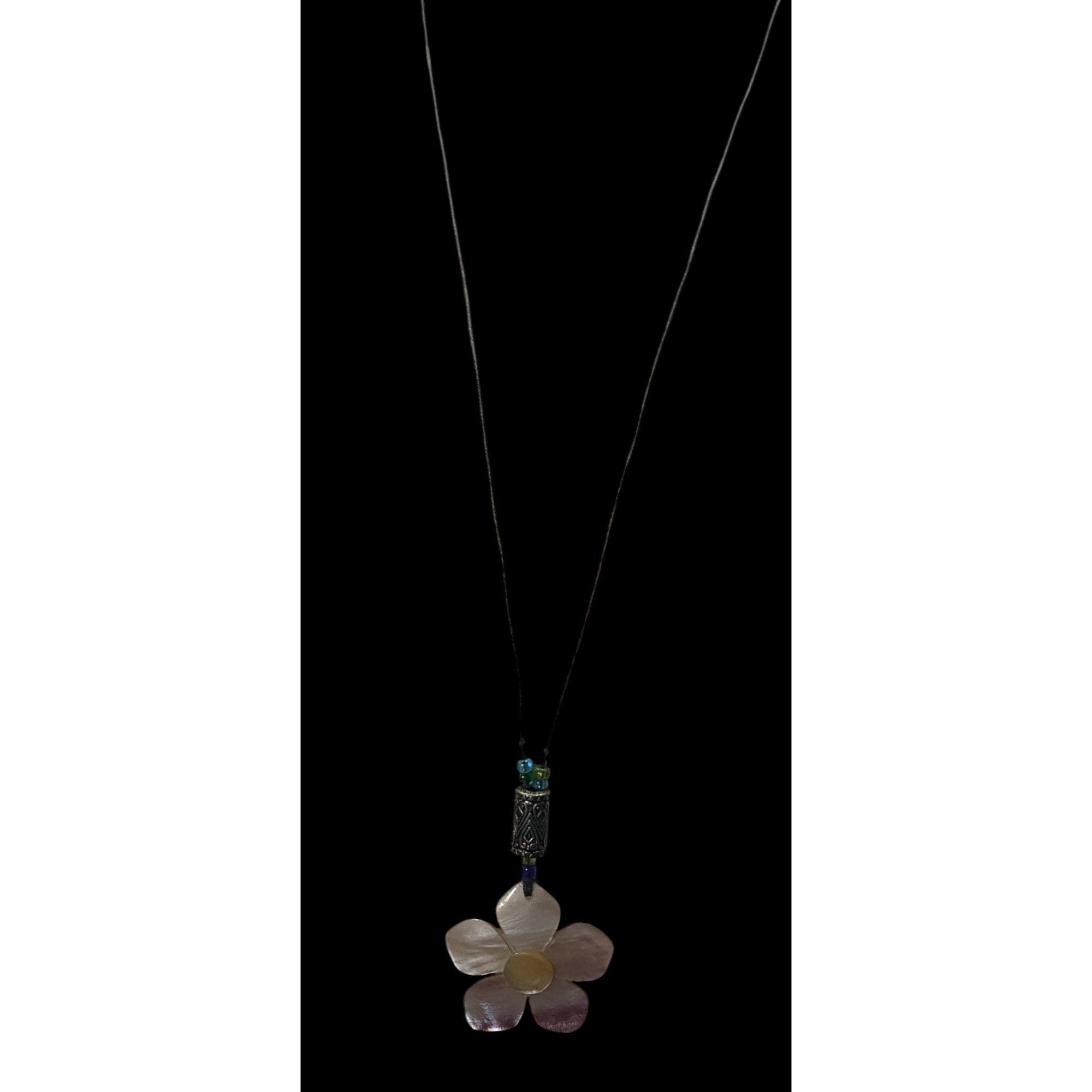 Other Fairycore Floral Shell Adjustable Pendant Necklace Size ONE SIZE - 6 Thumbnail