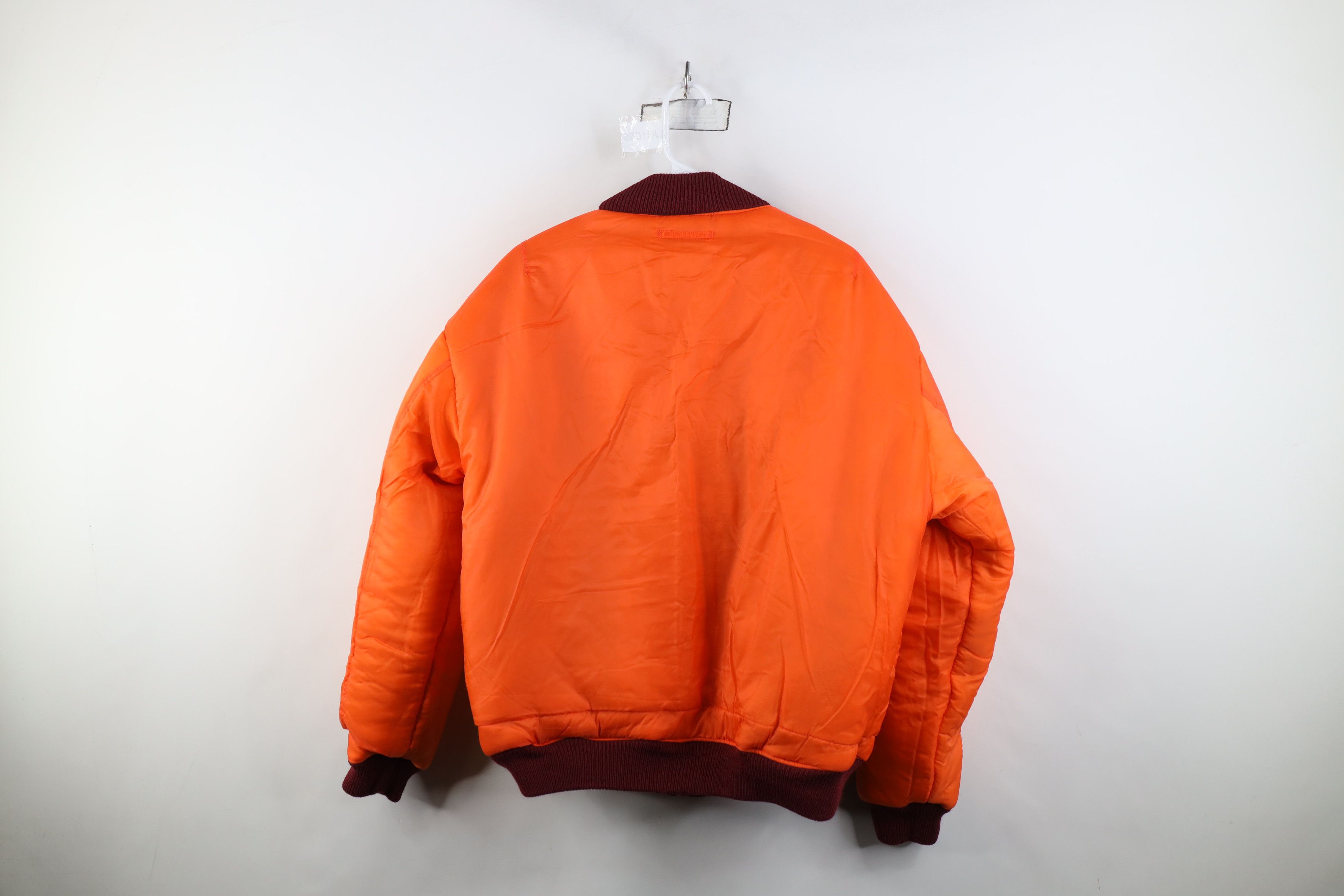 Vintage Deadstock Vintage 90s Streetwear Reversible Bomber Jacket Size US L / EU 52-54 / 3 - 15 Thumbnail