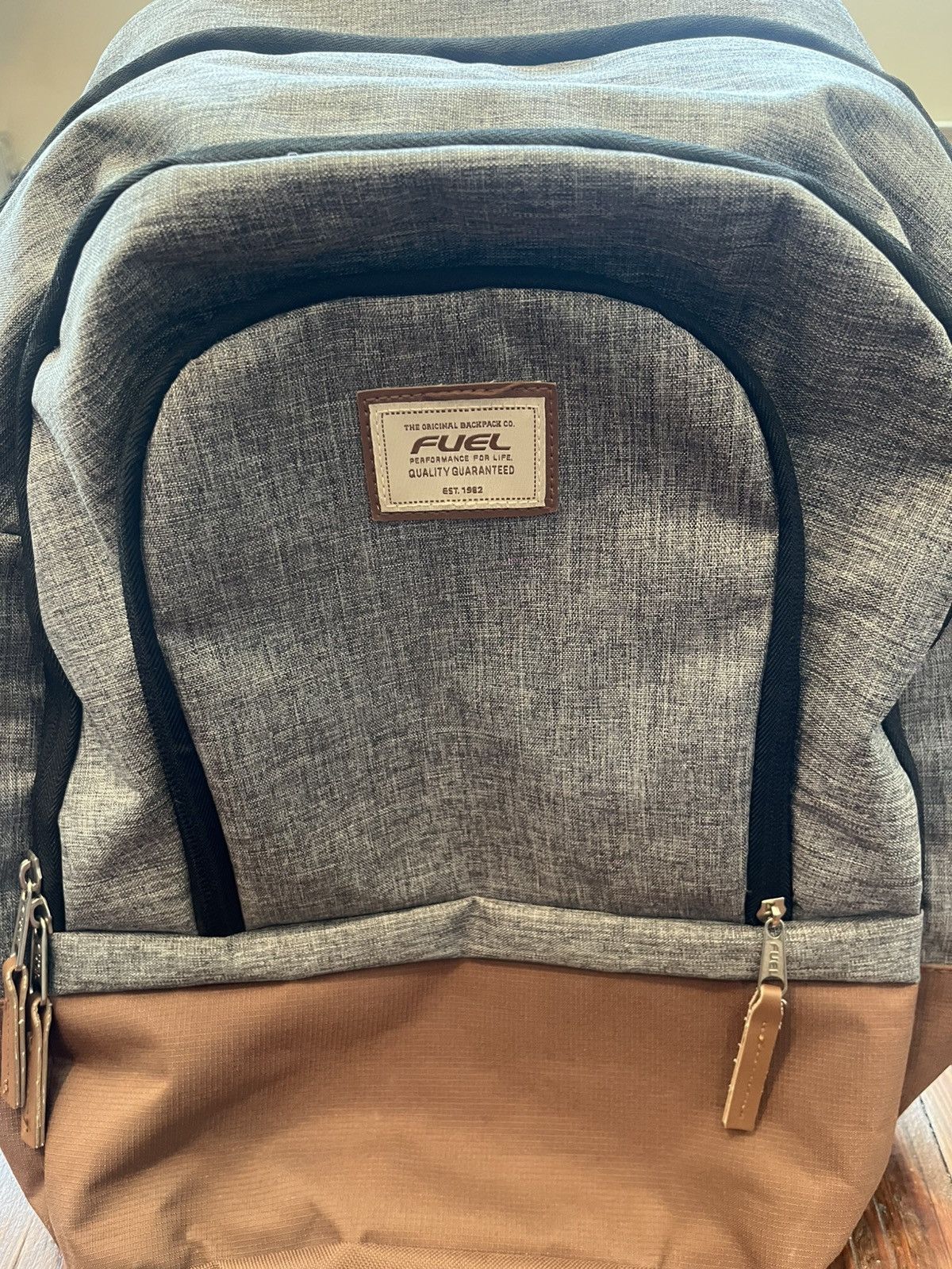 Other Fuel 5-Pocket Backpack Heather Grey / Brown / Black Bag Size ONE SIZE - 8 Thumbnail