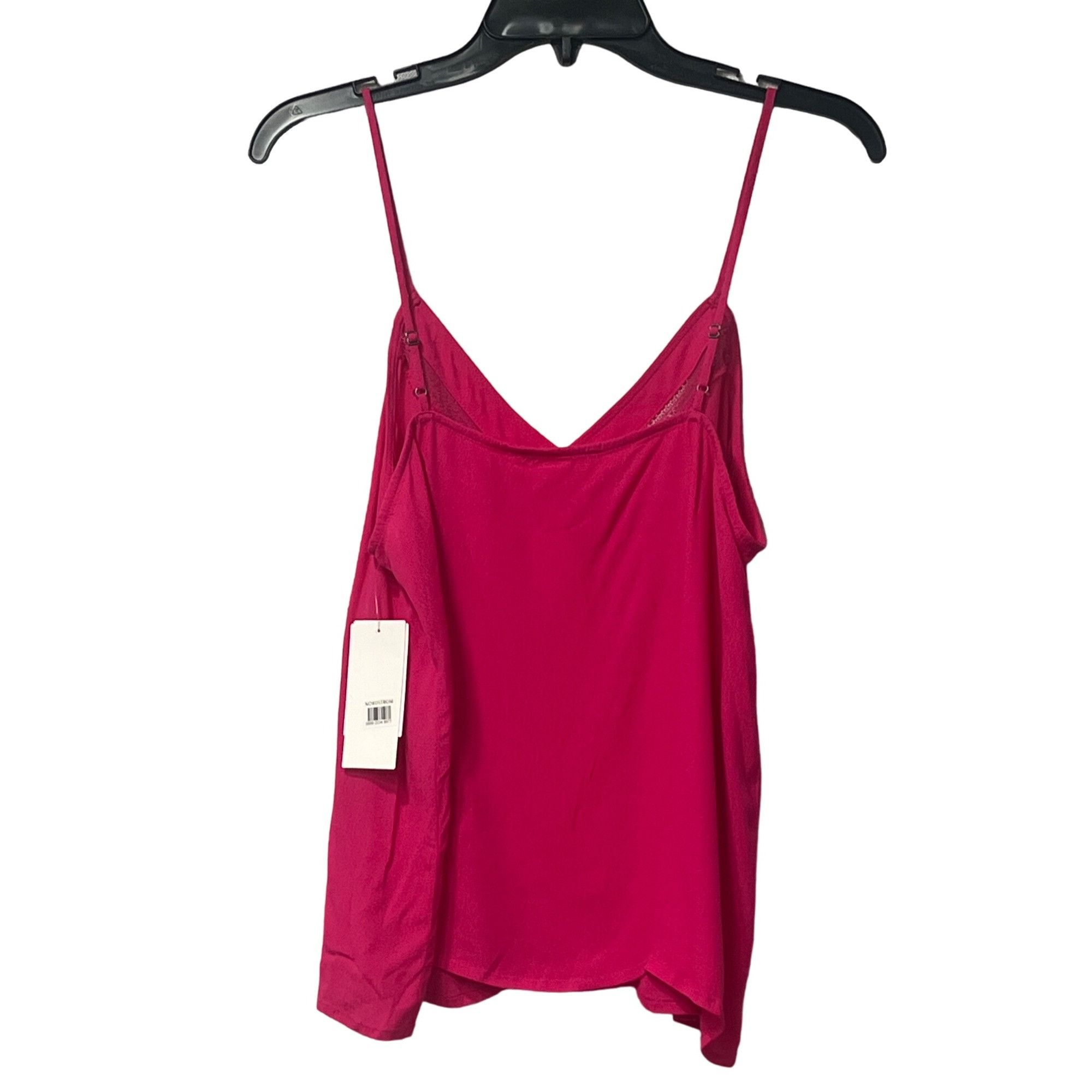 Other Treasure & Bond Lace Inset Camisole, Pink Electric, Sz. M Size M / US 6-8 / IT 42-44 - 10 Thumbnail