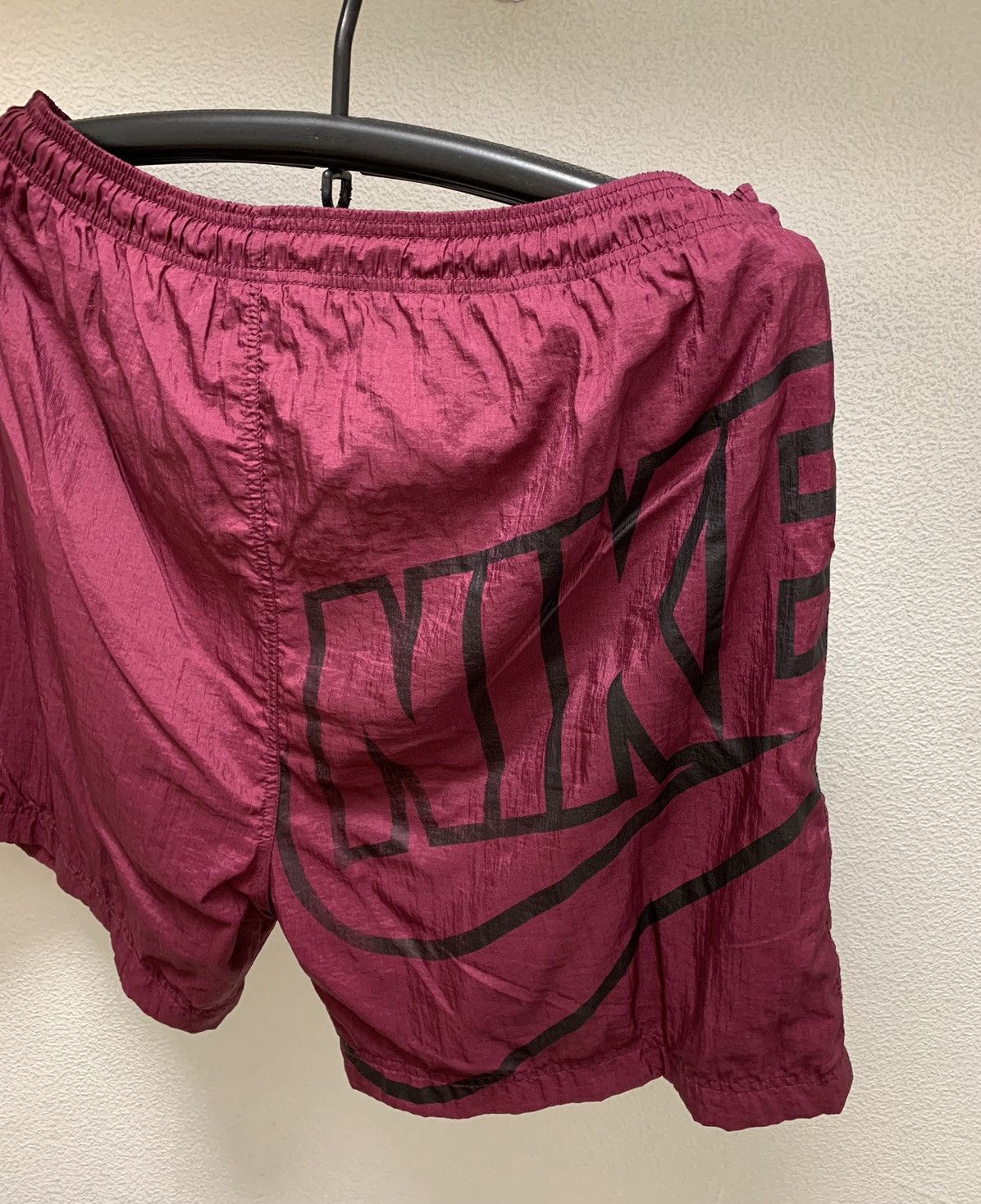 Nike Nike vintage big logo shorts 1990th red tags Xl 36 Size US 36 / EU 52 - 8 Thumbnail
