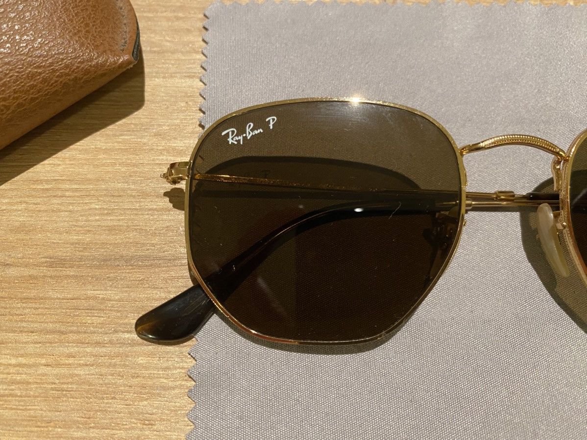 RayBan Ray-Ban RB3548N Hexagonal Sunglasses Size ONE SIZE - 8 Thumbnail