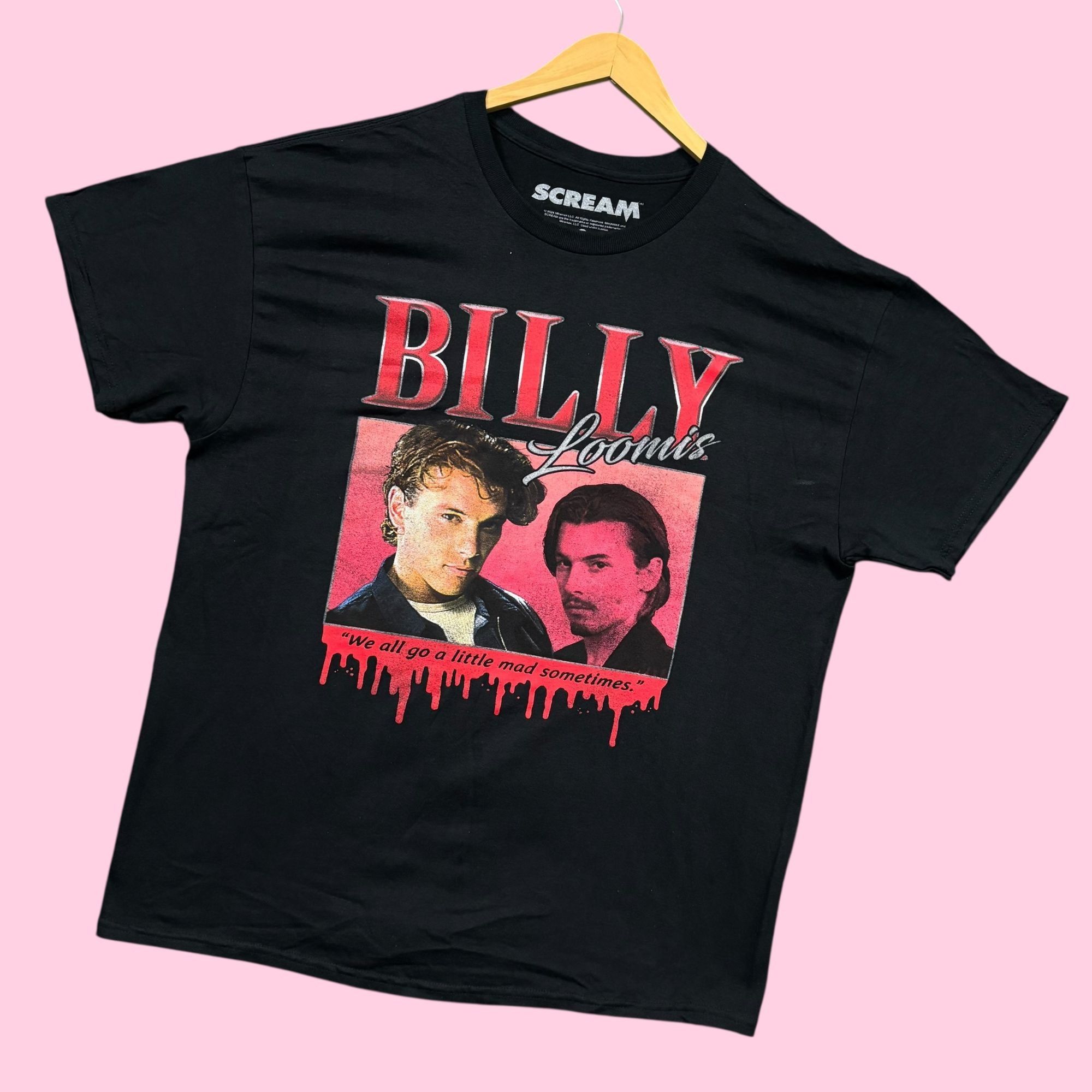 Universal Studios Scream Ghostface Billy Loomis Horror Tee XL Size US XL / EU 56 / 4 - 3 Thumbnail