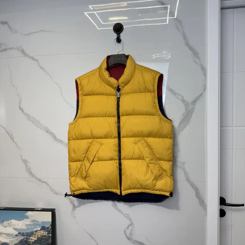Burberry Yellow Logo Sleeveless Outerwear
