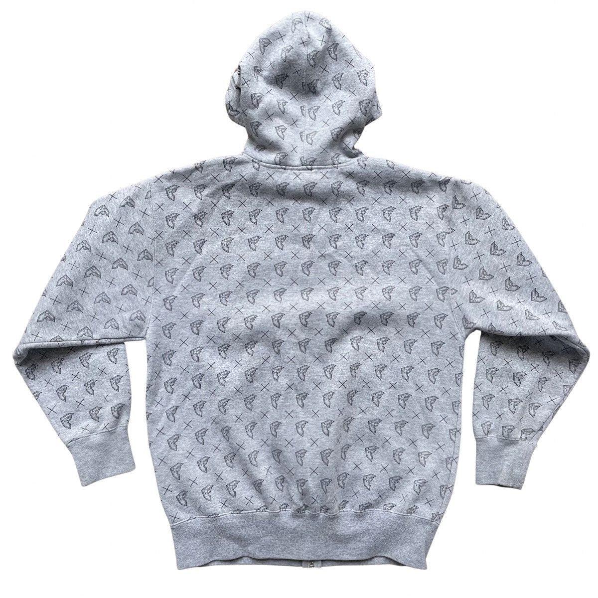 Famous Stars And Straps × Vintage Famous Stars and Straps All Over Print Hoodie Size Small Size US S / EU 44-46 / 1 - 6 Thumbnail