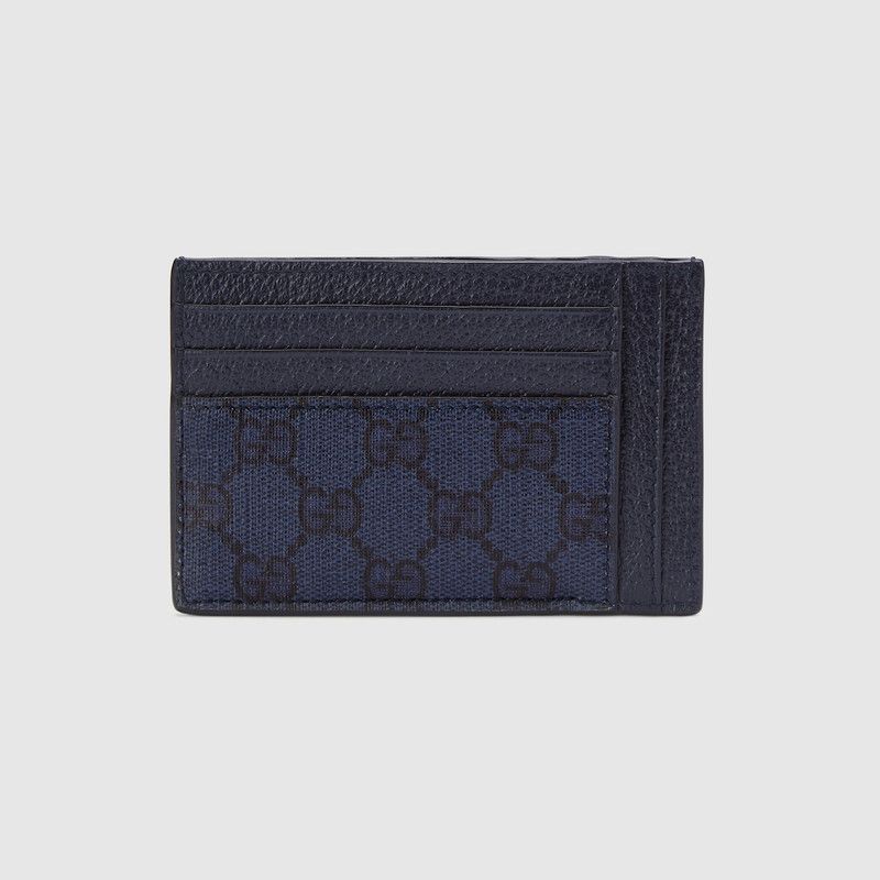Gucci oc11z1225 Size: OS / Ophidia Card Case in Dark Blue Size ONE SIZE - 2 Thumbnail