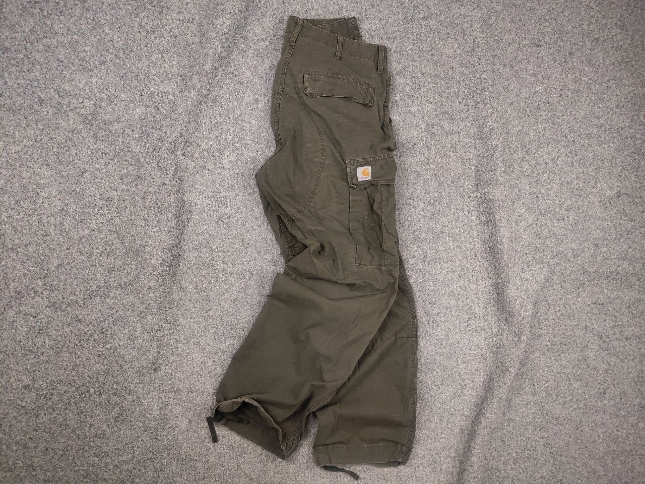 Carhartt Vintage 90's Carhartt Ripstop Cargo Baggy pants USA Style Size US 34 / EU 50 - 1 Thumbnail