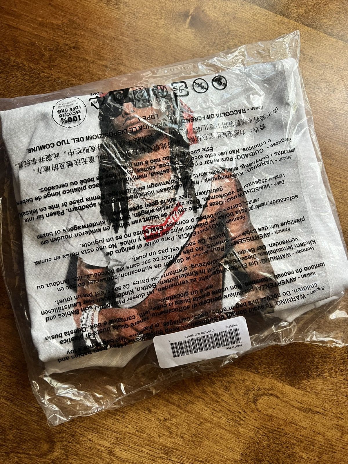 Supreme Supreme Playboi Carti Photo Tee FW25 Size US L / EU 52-54 / 3 - 3 Thumbnail