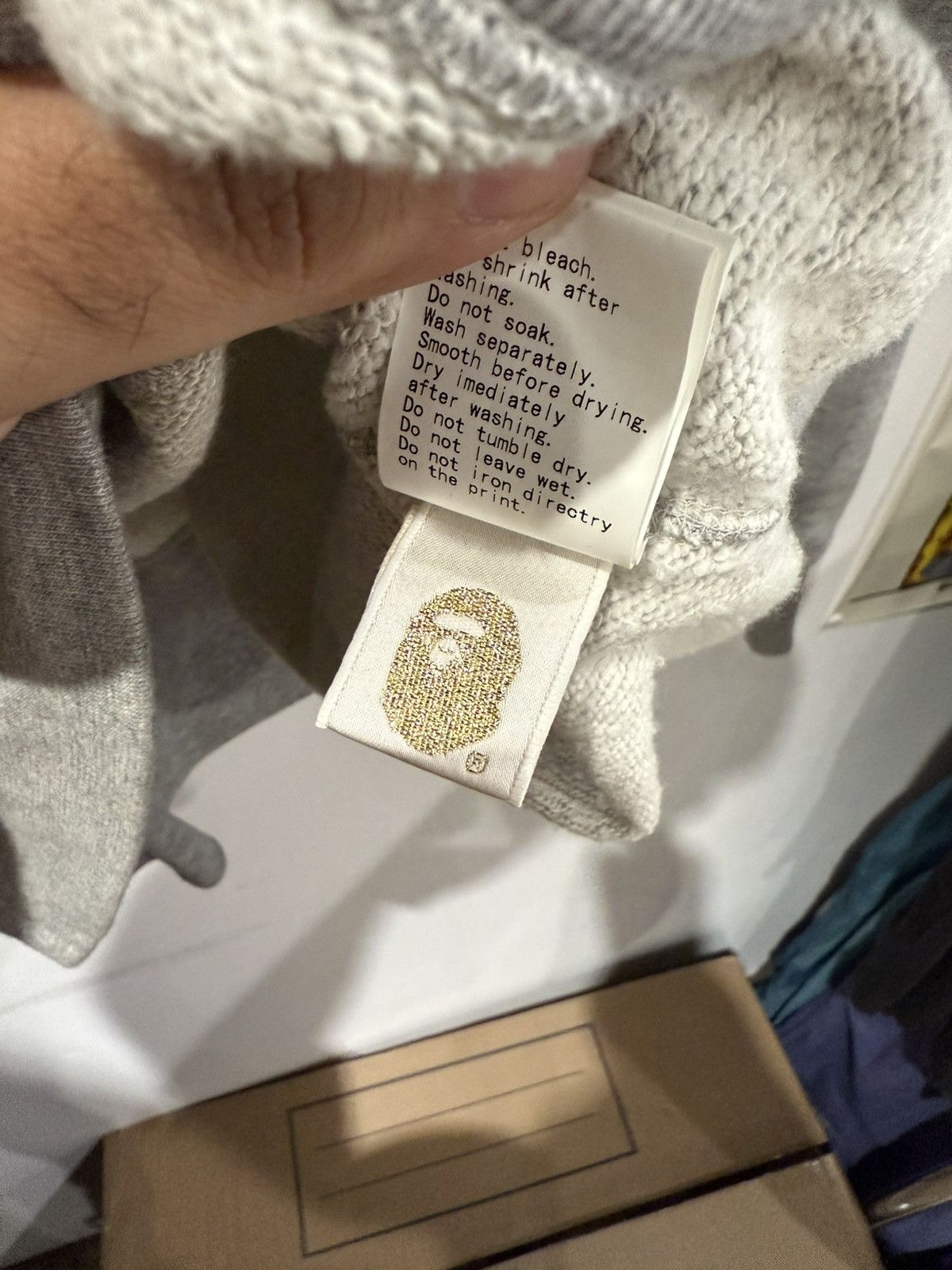 Bape Giant Ape Head Sweatshirt Size US XL / EU 56 / 4 - 6 Thumbnail
