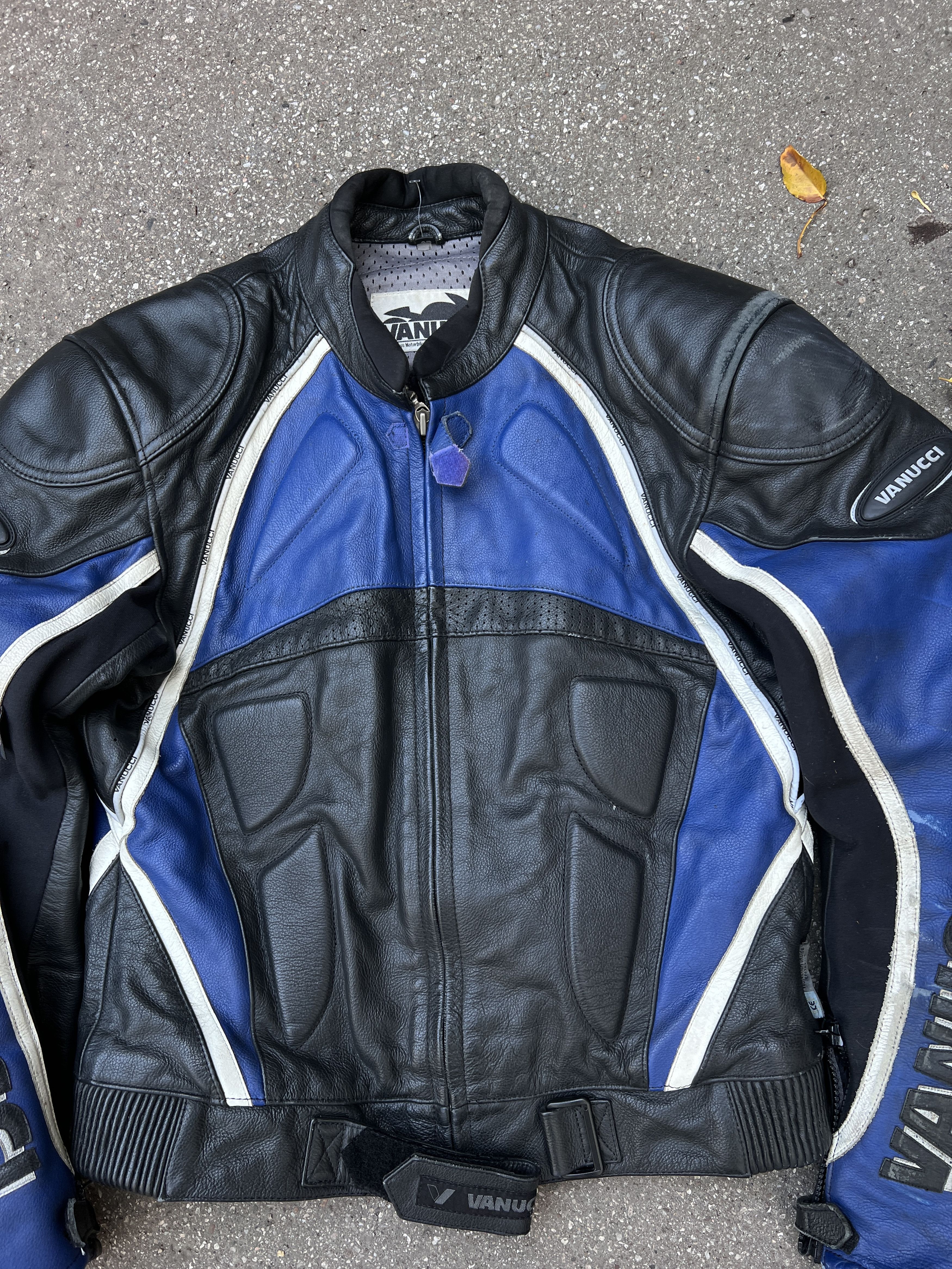 Japanese Brand VTG racing leather jacket biker balenciaga rick owens style Size US S / EU 44-46 / 1 - 8 Thumbnail