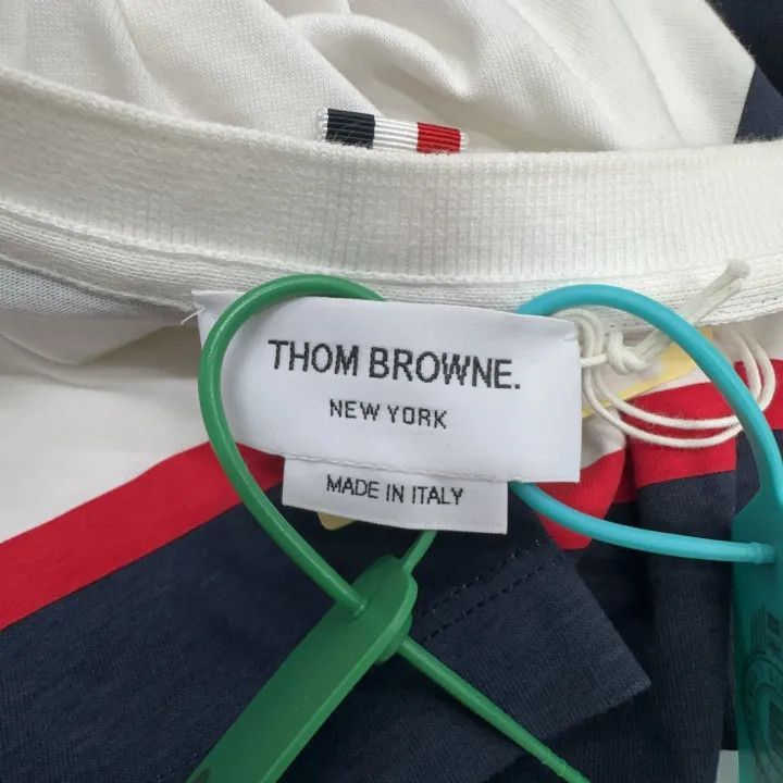 Other Thom Browne Striped Cotton Surf Icon T-Shirt -2507 Size US M / EU 48-50 / 2 - 6 Thumbnail
