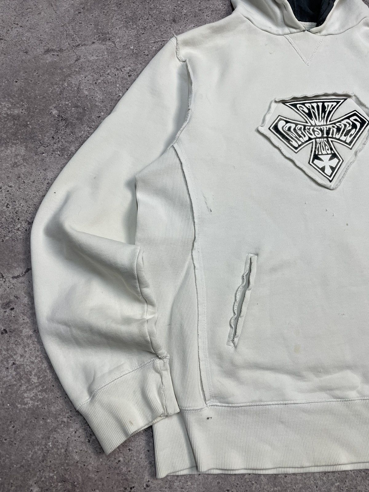 Vintage Vintage Cult affliction y2k Faded Effect Hoodie Opium Style Size US L / EU 52-54 / 3 - 7 Thumbnail