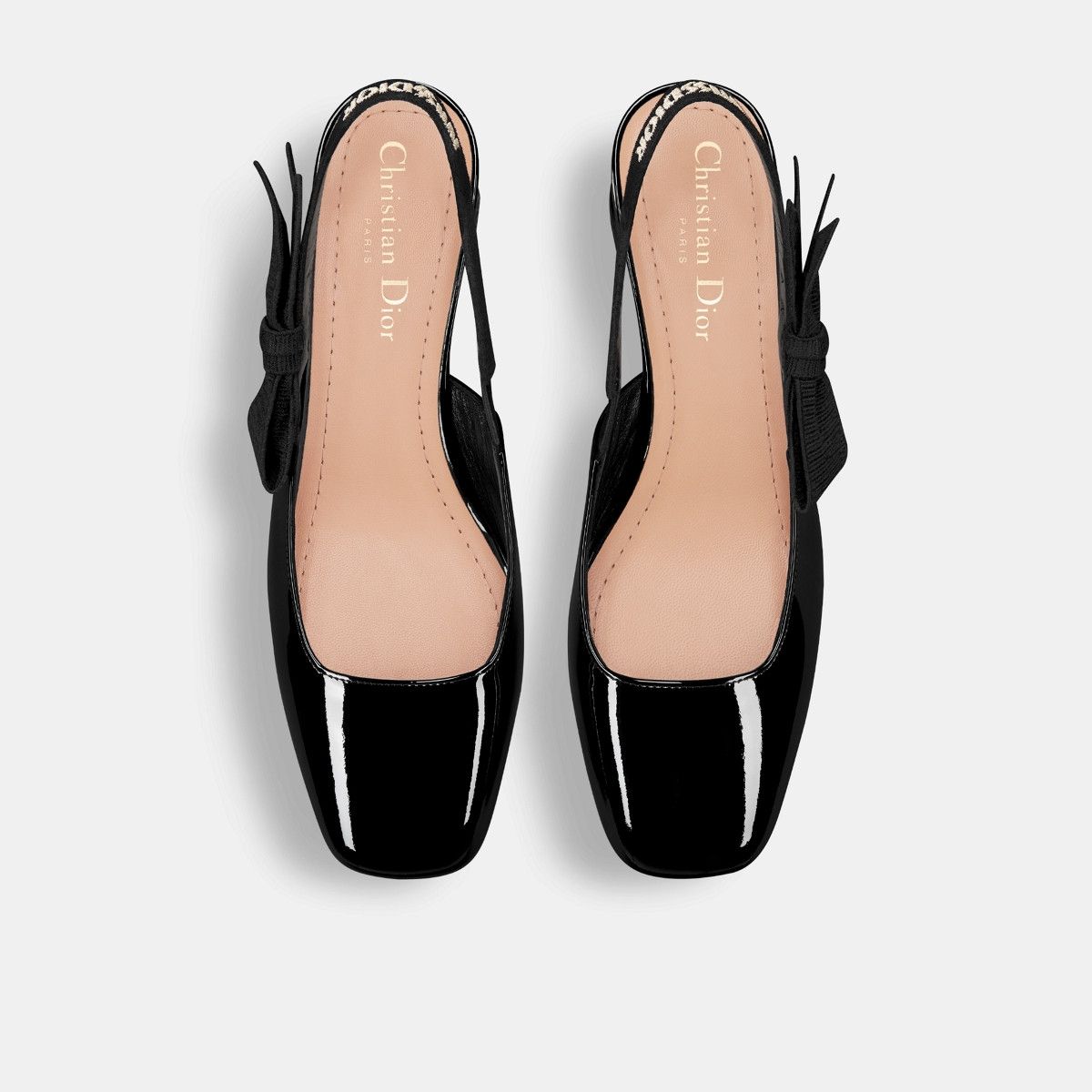 Dior o1bcso1str0226 Miss Dior Slingback Pump in Black Size US 5 / IT 35 - 4 Thumbnail