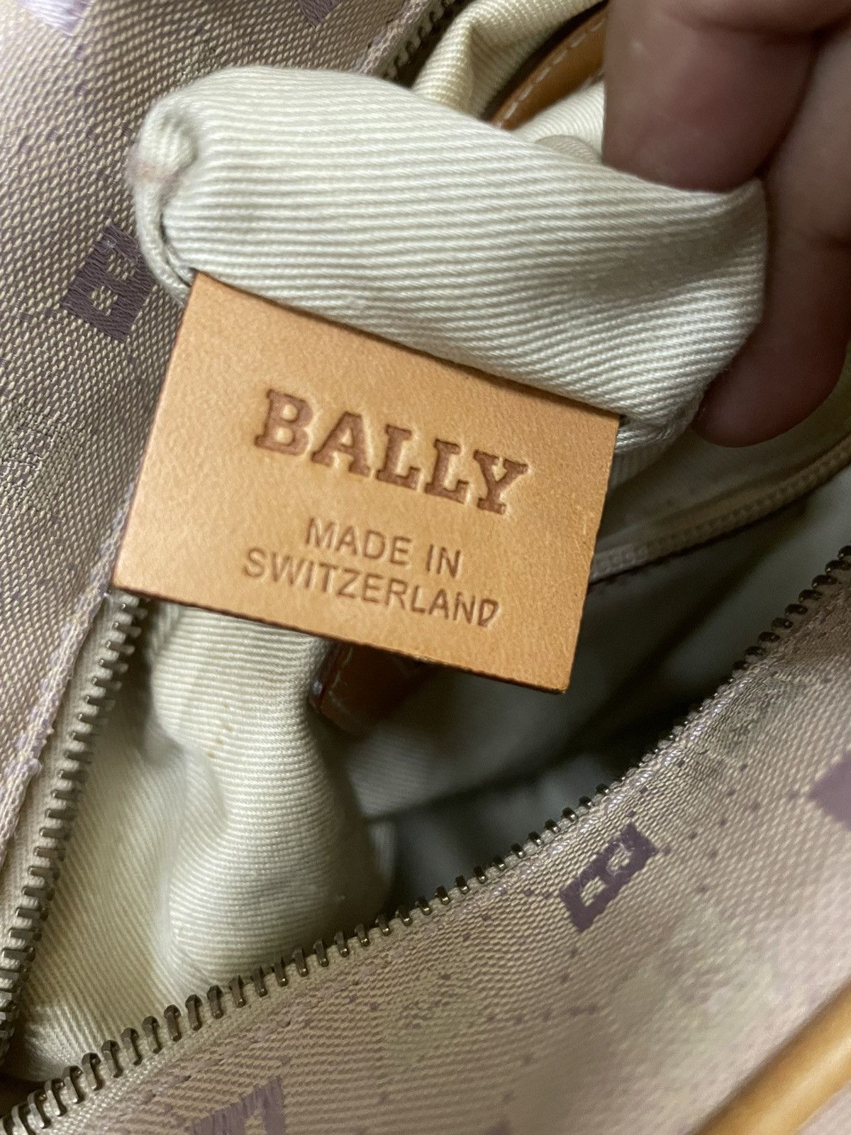 Bally Bally Monogram Top Handle Handbag Size ONE SIZE - 6 Thumbnail