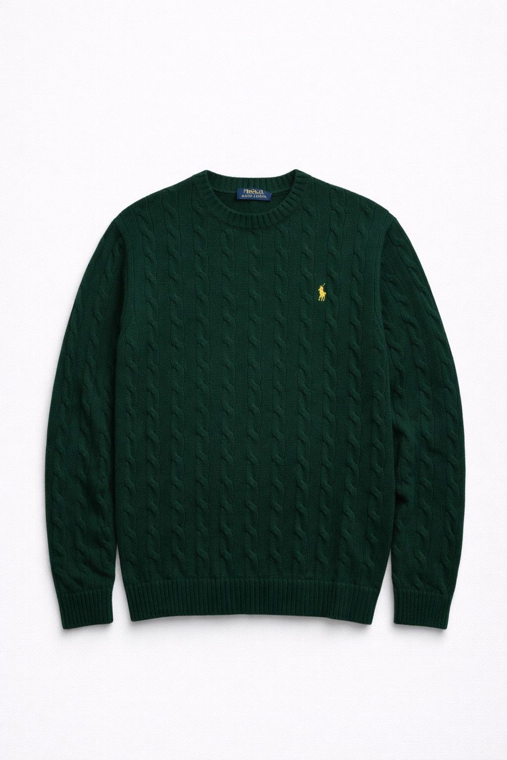 Polo Ralph Lauren Polo Ralph Lauren Cable Knitted Sweater Size XS Green Size US XS / EU 42 / 0 - 1 Thumbnail