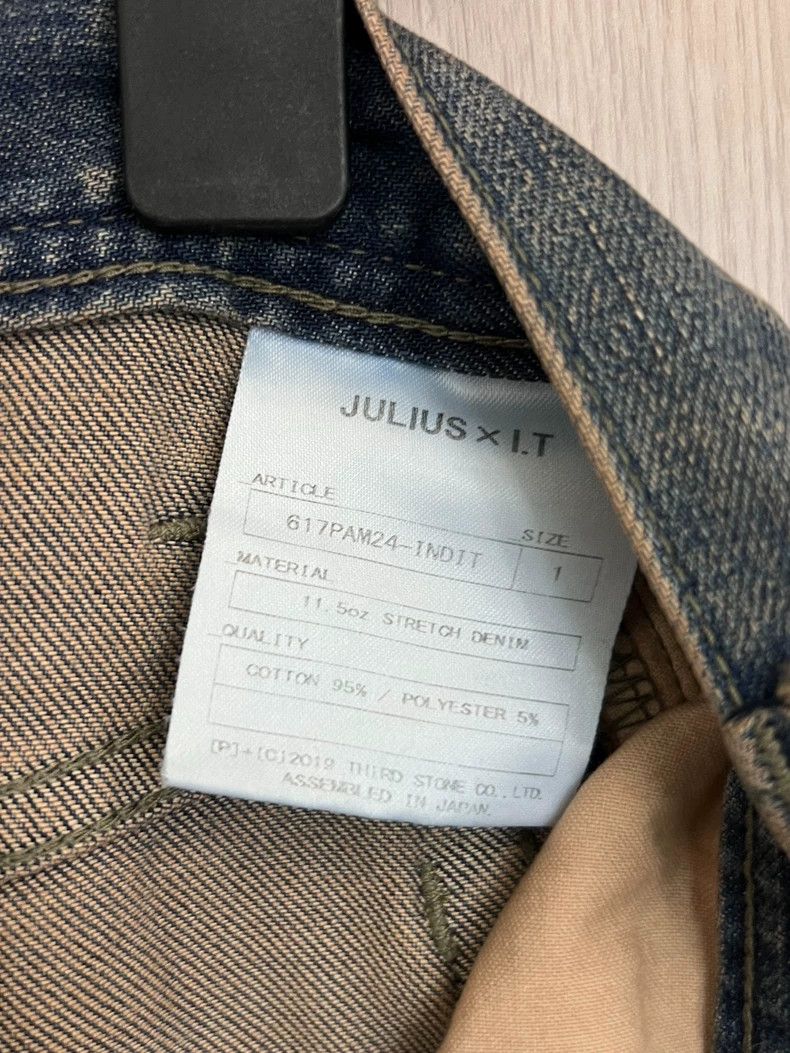 Julius Julius size 1 Knee-breaking wash jeans Size US 28 / EU 44 - 5 Thumbnail