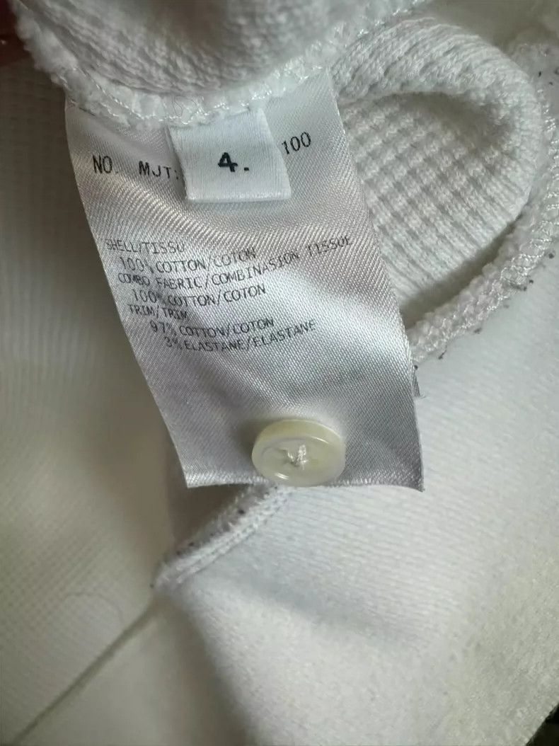 Thom Browne Thom browne White waffed sweatshirt 2504-Nextarrow Size US XL / EU 56 / 4 - 5 Thumbnail