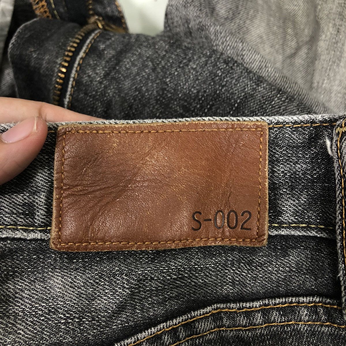Japanese Brand 🔥90’s Vintage Denim Jeans Uniqlo Japan S-002 Issey Miyake Size US 34 / EU 50 - 13 Thumbnail