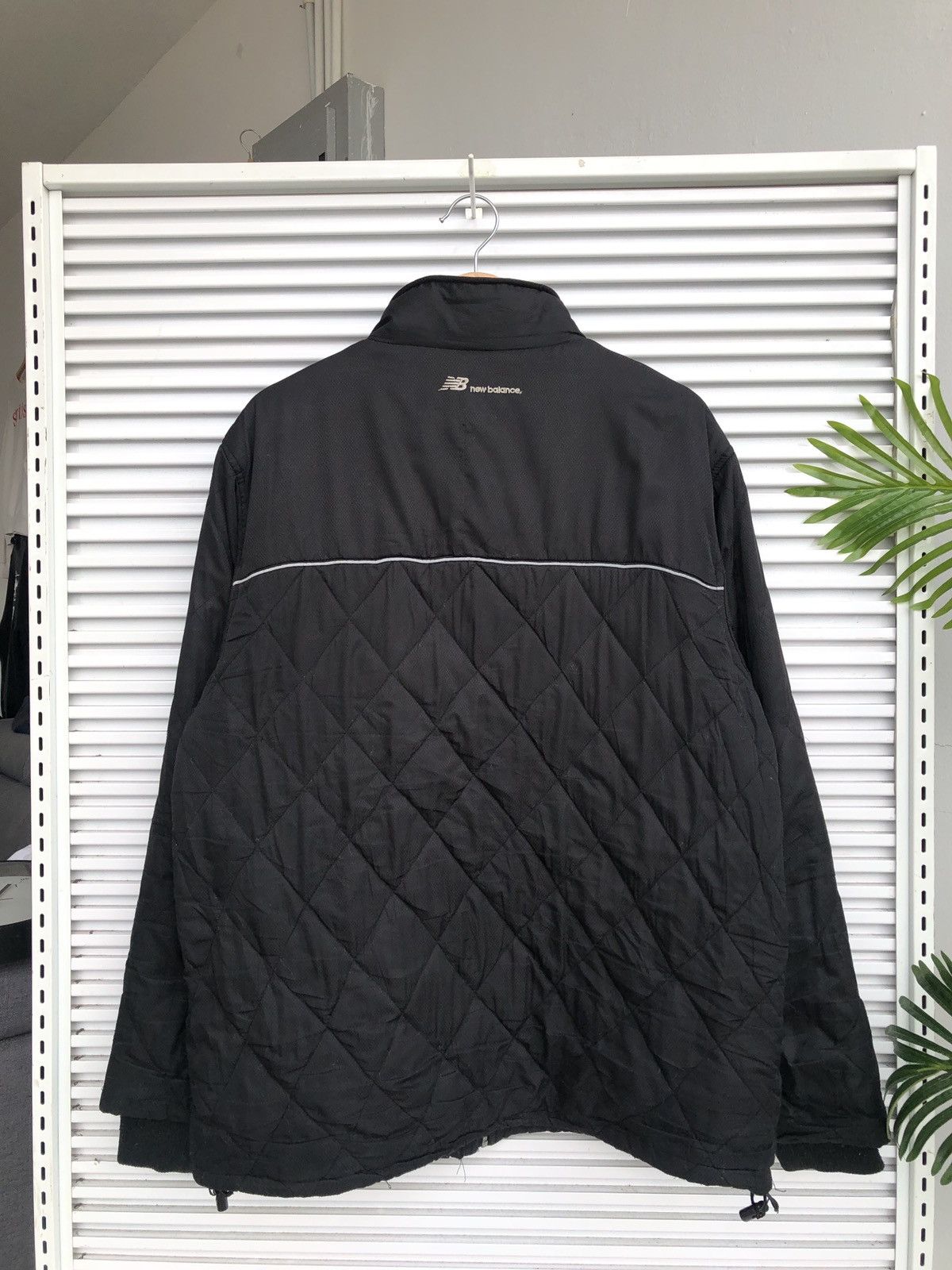 New Balance Vintage New Balance Button Up Quilted Jackets Size US XL / EU 56 / 4 - 2 Thumbnail