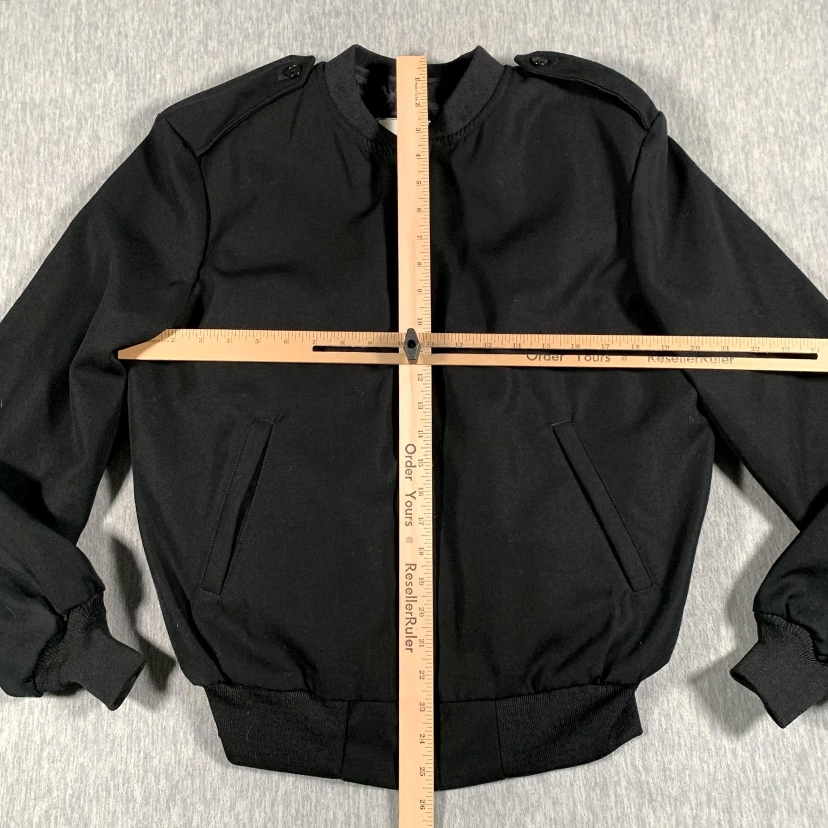 Vintage VINTAGE Patriot Jacket Mens 40 Regular Black Nylon Bomber Made USA Military Style Jacket Size US XXS / EU 40 - 5 Thumbnail