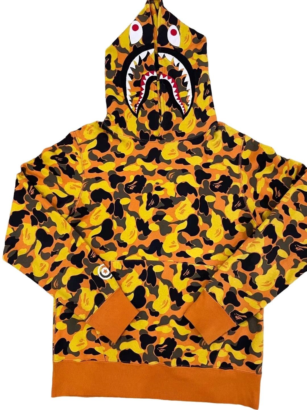 Bape BAPE x XO Camo Shark Hoodie Size M Size US M / EU 48-50 / 2 - 1 Thumbnail