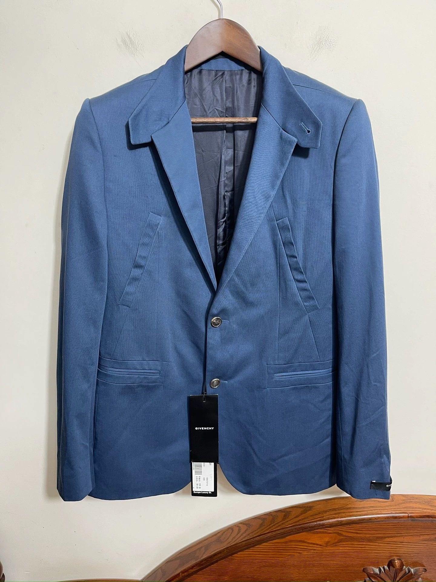 Givenchy Givenchy Slim Fit 100% Cotton Suit Jacket 48 IT Size US M / EU 48-50 / 2 - 1 Thumbnail