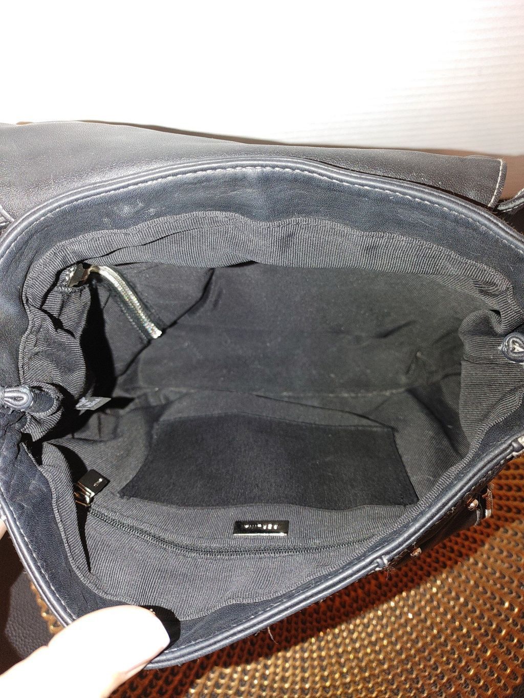 Perry Ellis Perlina Leather Backpack Size ONE SIZE - 7 Thumbnail