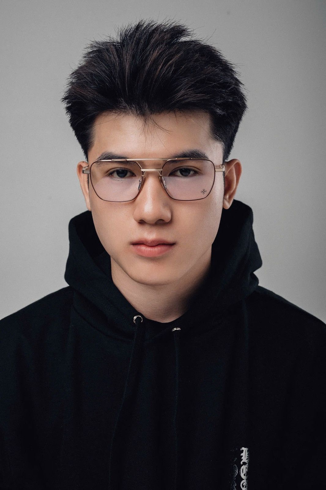 Chrome Hearts CHROME HEARTS MAGNUM II BORDELLO GOLD PLATED GLASSES Size ONE SIZE - 8 Thumbnail