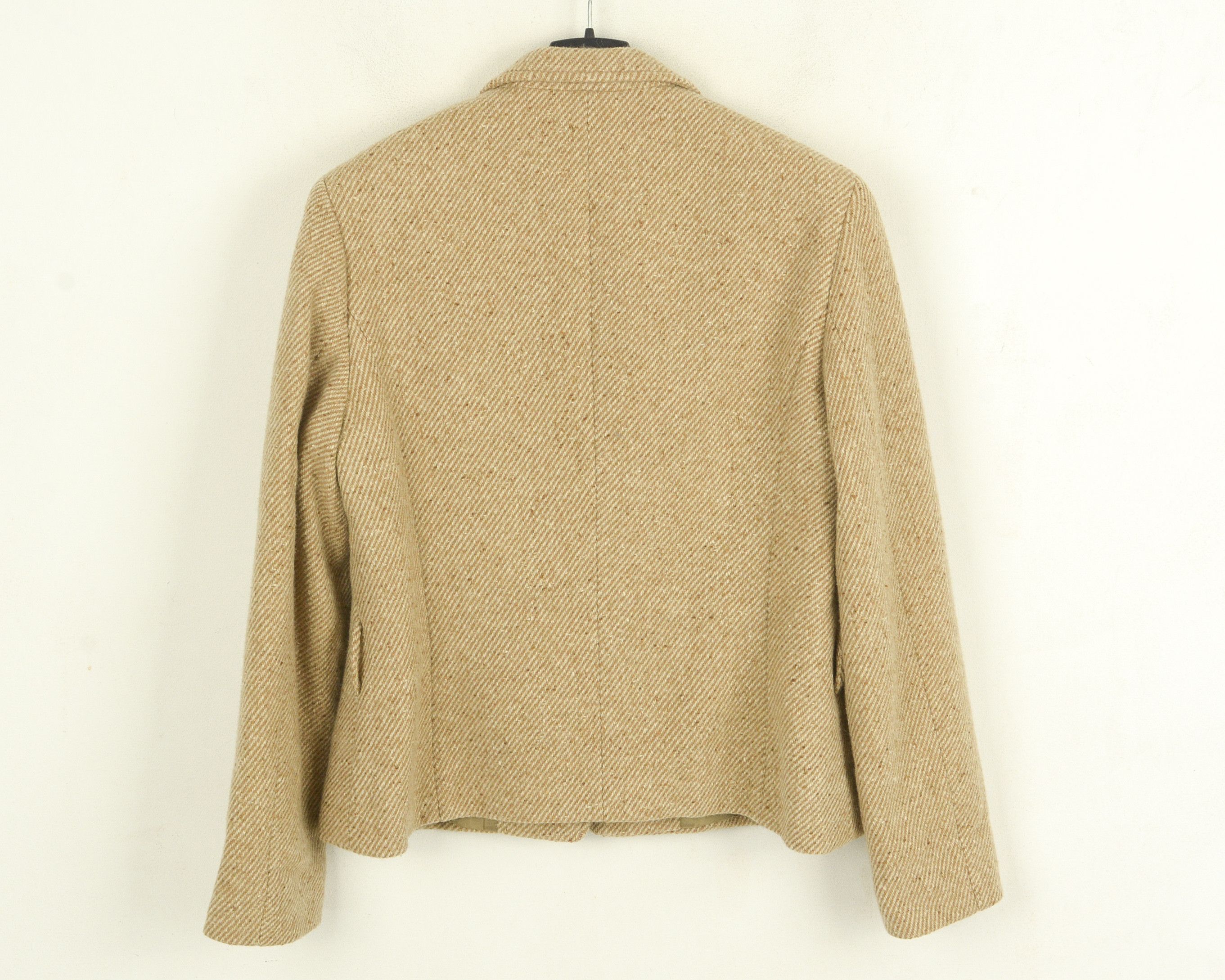 Designer NATAN Knitwear Women EU 40 Wool UK 12 Jacket Coat Blazer Size L / US 10 / IT 46 - 4 Thumbnail