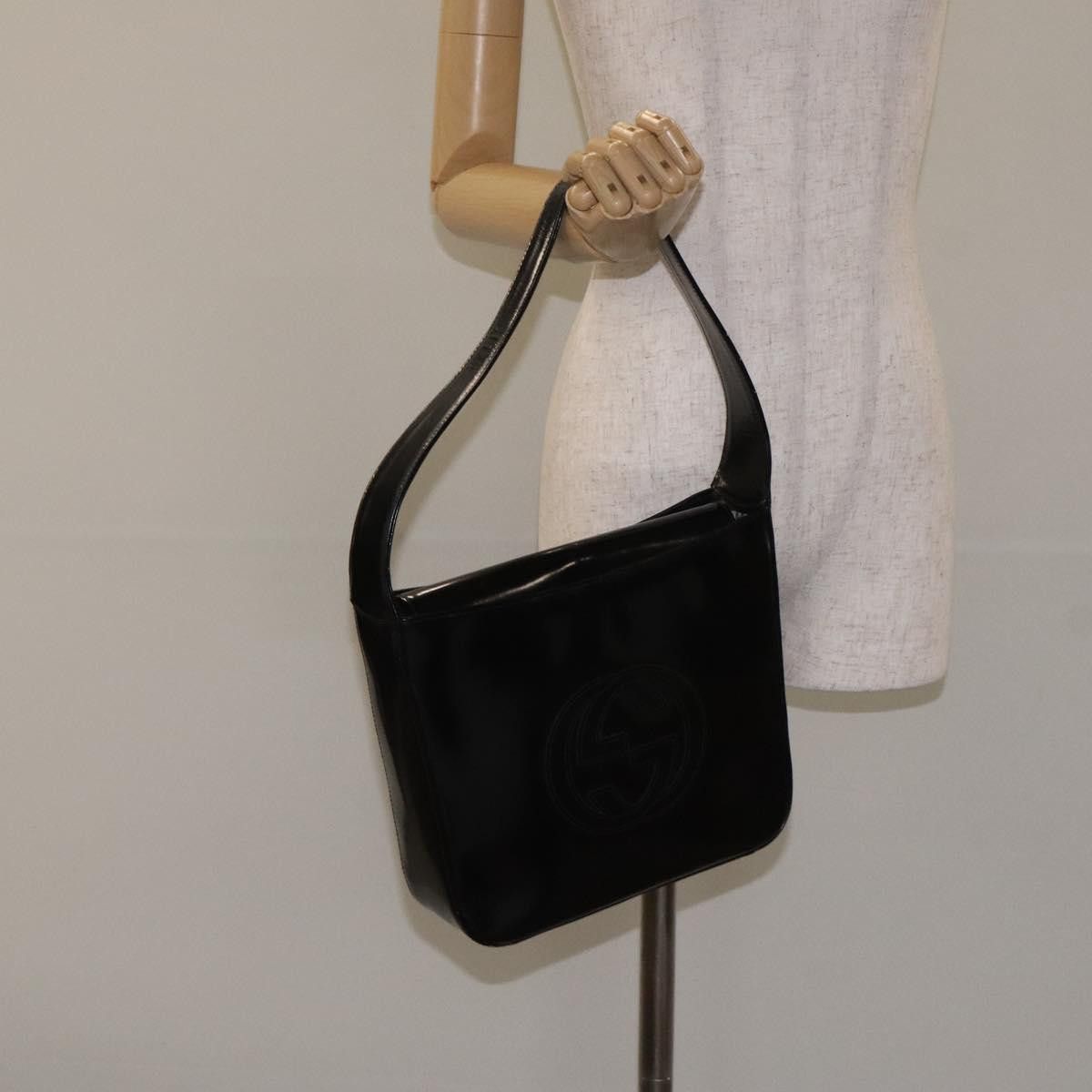 Gucci GUCCI Shoulder Bag Patent Leather Black 000 1013 000 1013 Size ONE SIZE - 20 Thumbnail