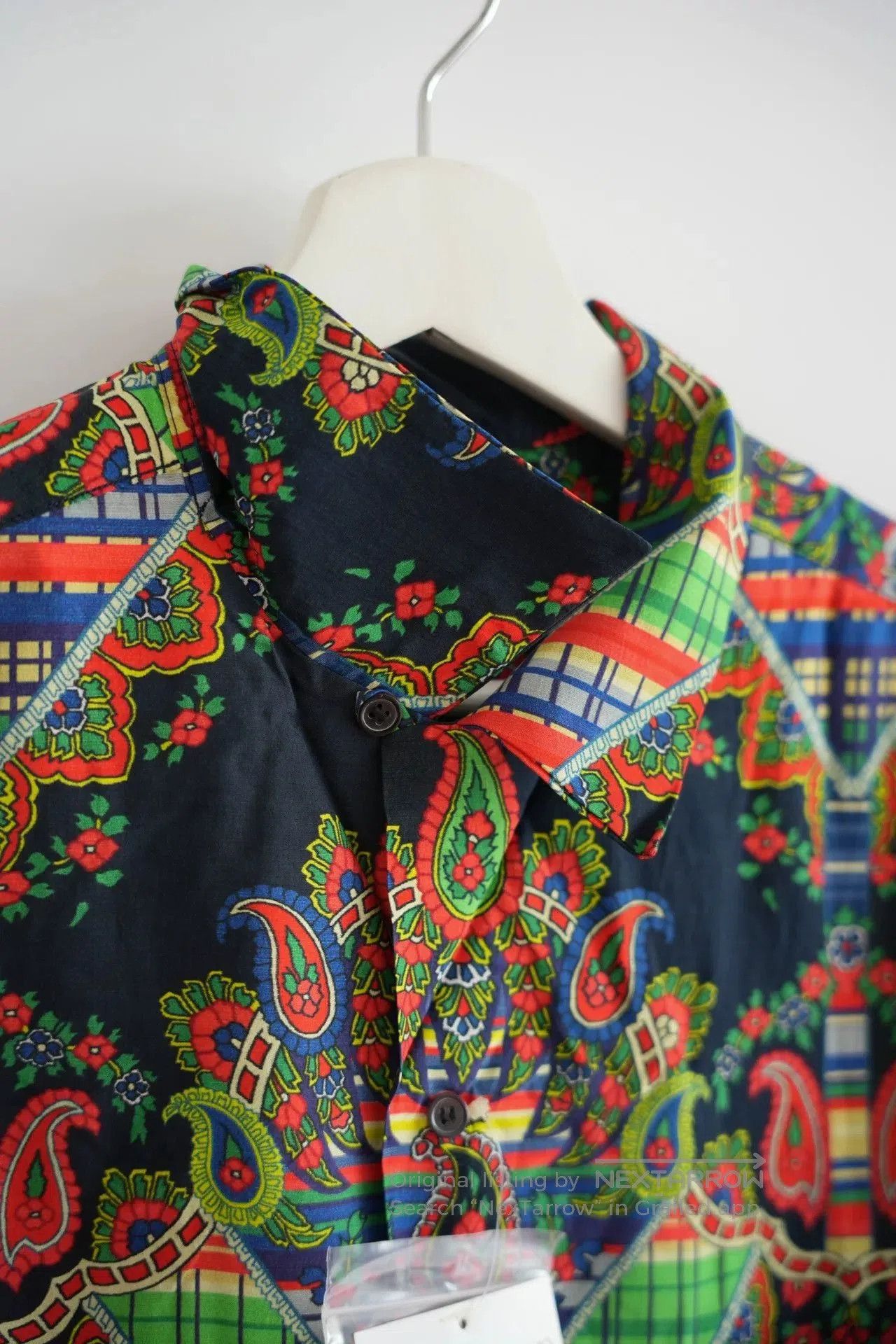 Y's for Men Yohji Yamamoto Silk Printed Shirt 04ss. Size US M / EU 48-50 / 2 - 4 Thumbnail