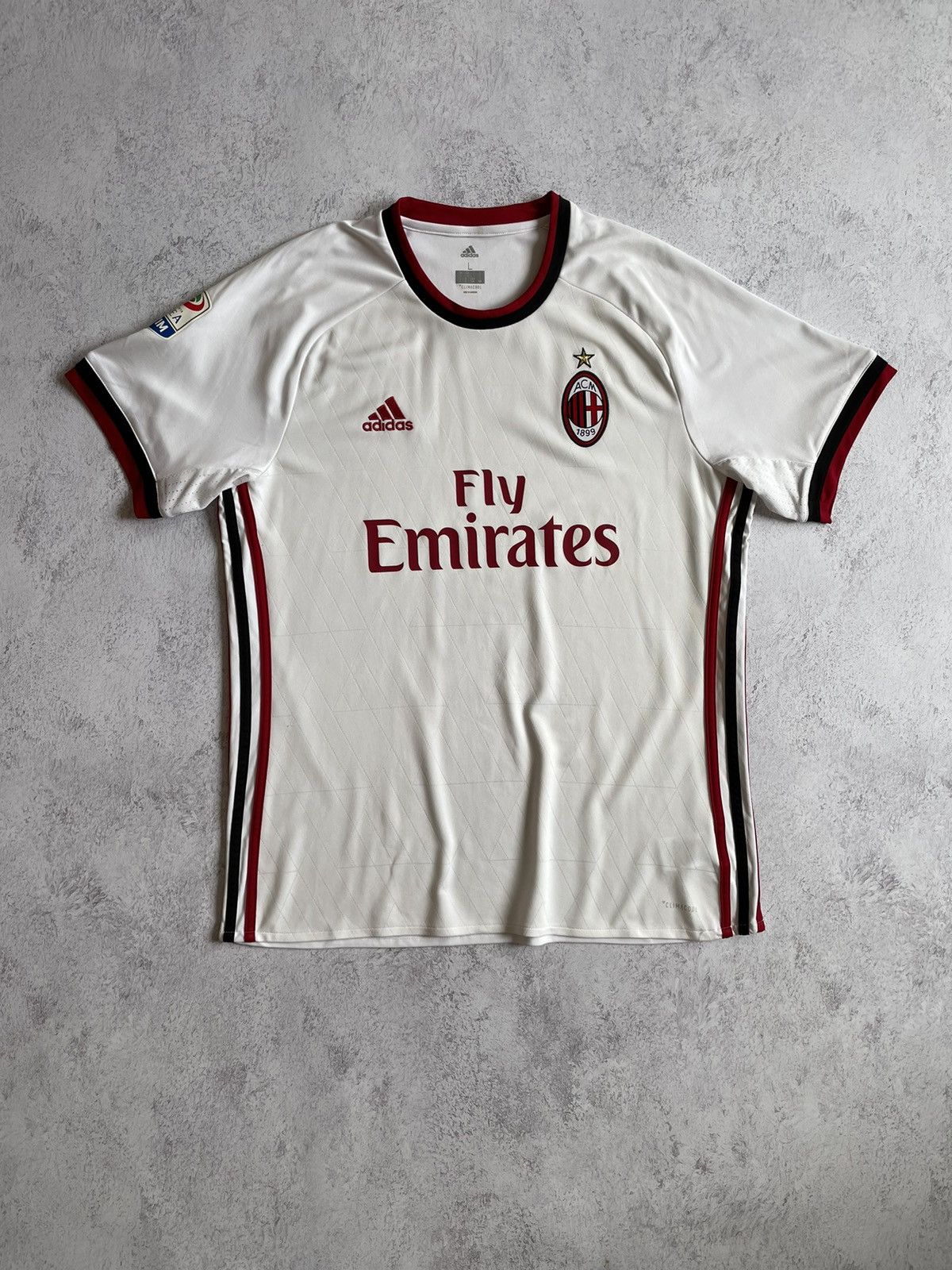 Adidas AC Milan 2017/2018 Away Soccer Jersey L