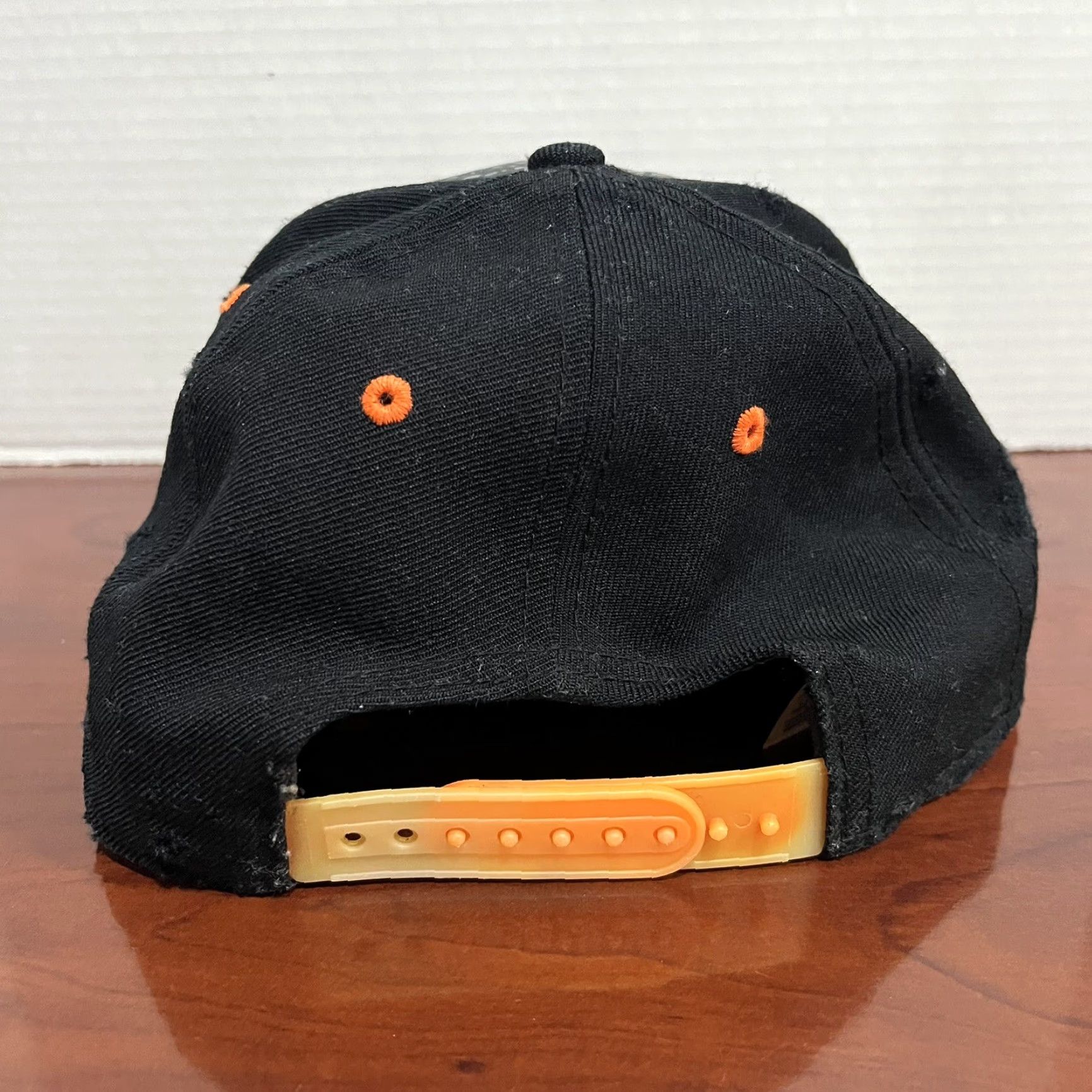 Nike Nike Hat Snapback Adjustable Penny Hardaway Orange Black Foamposite Cap Men One Size Black Colorful Sports Casual Size ONE SIZE - 5 Thumbnail