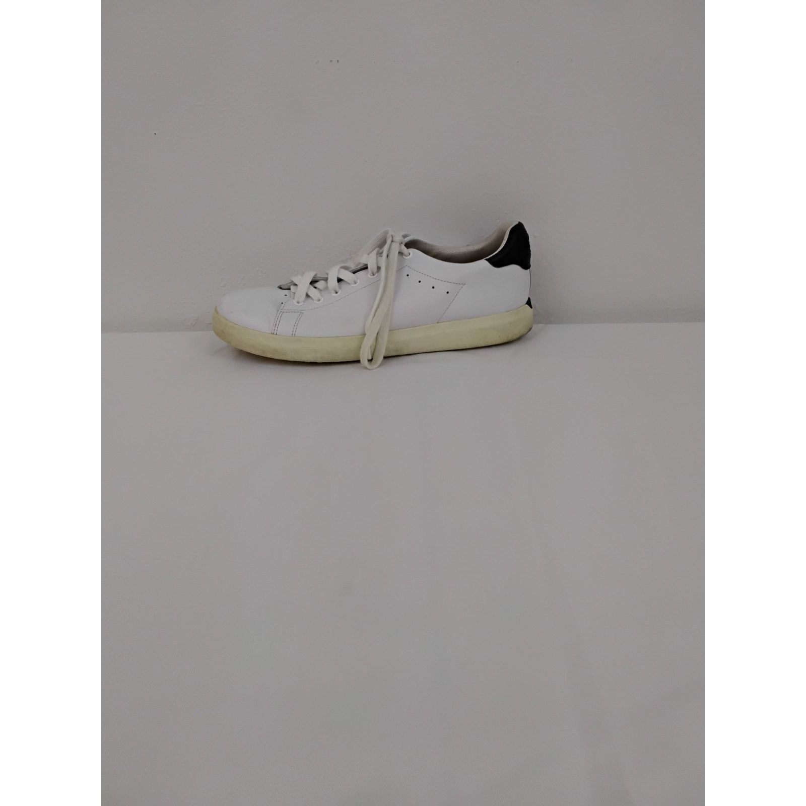 Tory Burch Tory Burch Howell Court Sneakers Men's 10M White Leather Size US 10 / EU 43 - 4 Thumbnail