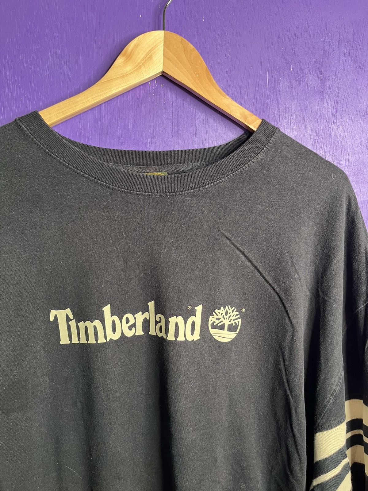 Timberland × Vintage Vintage 90s Timberland logo long-sleeve t-shirt Size US XXL / EU 58 / 5 - 3 Thumbnail