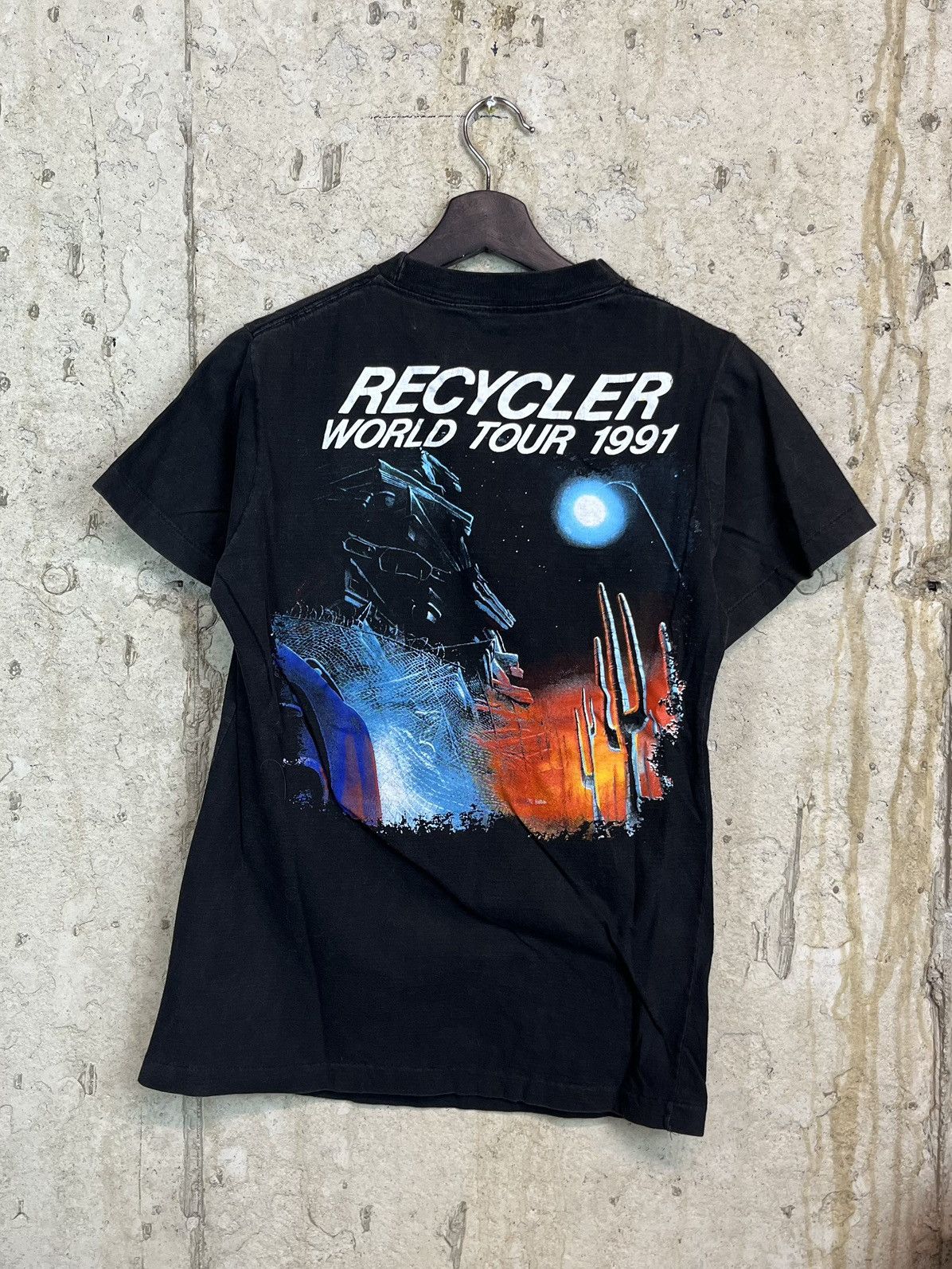 Band Tees × Vintage Vintage 1990 ZZ Top Recycler Tour T-Shirt Rock Blues Size US M / EU 48-50 / 2 - 2 Thumbnail