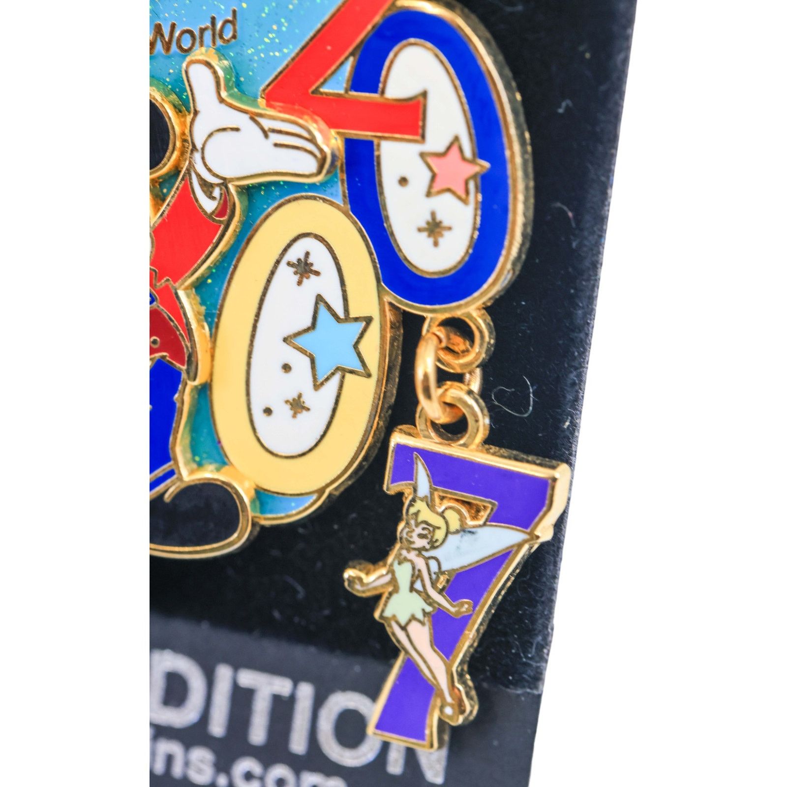 Disney Disney New Year's Eve 2007 Pin Minnie, Tinker Bell LE 6,500 Size ONE SIZE - 3 Thumbnail