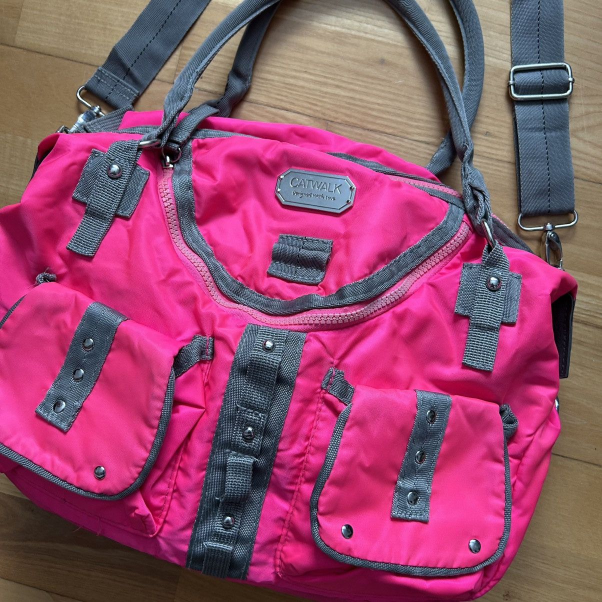 Vintage Y2K Catwalk crossbody bag pink Size ONE SIZE - 3 Thumbnail