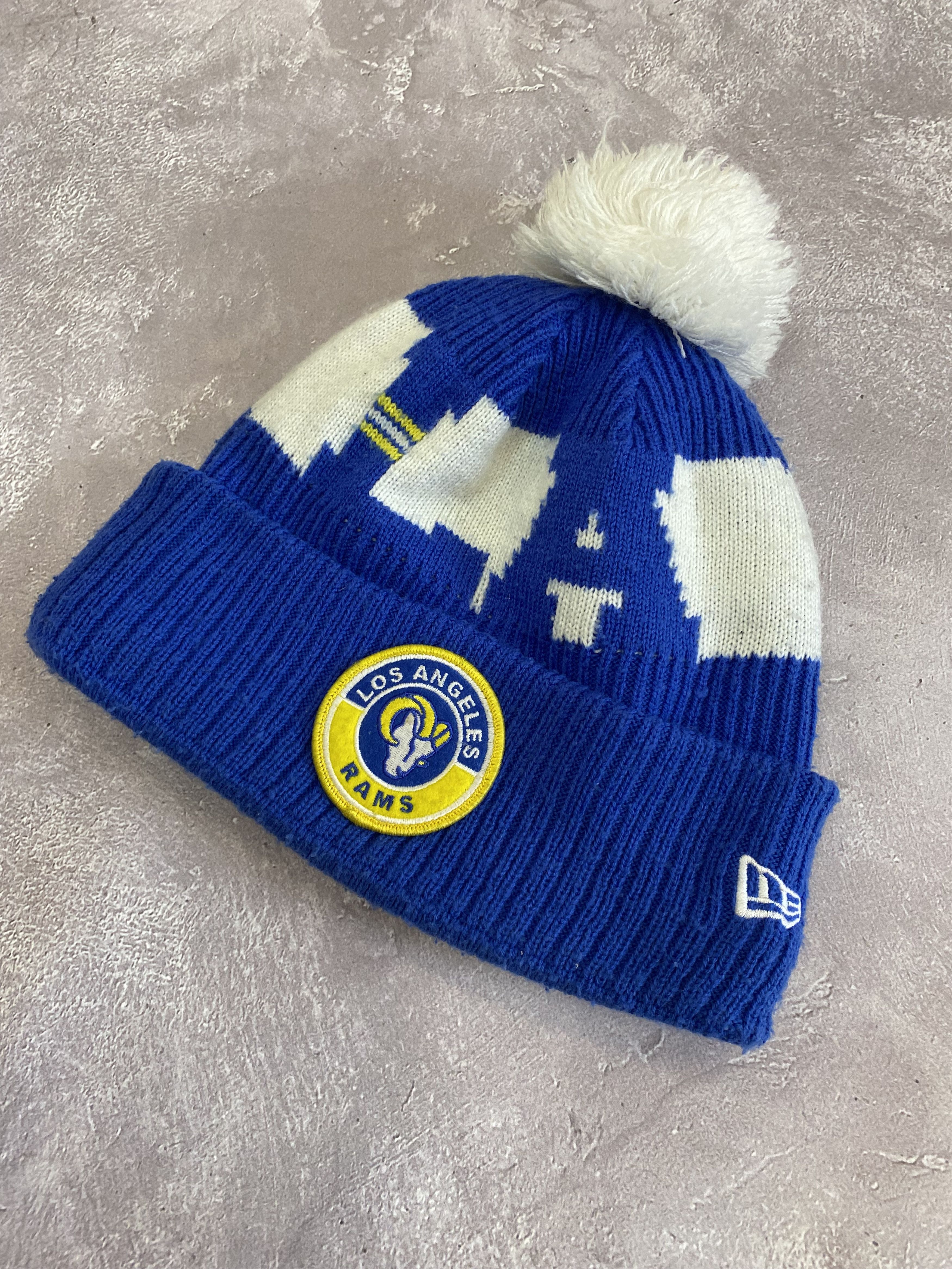 NFL × Vintage Vintage NFL Los Angeles Rams Knitted Hat Size ONE SIZE - 3 Thumbnail