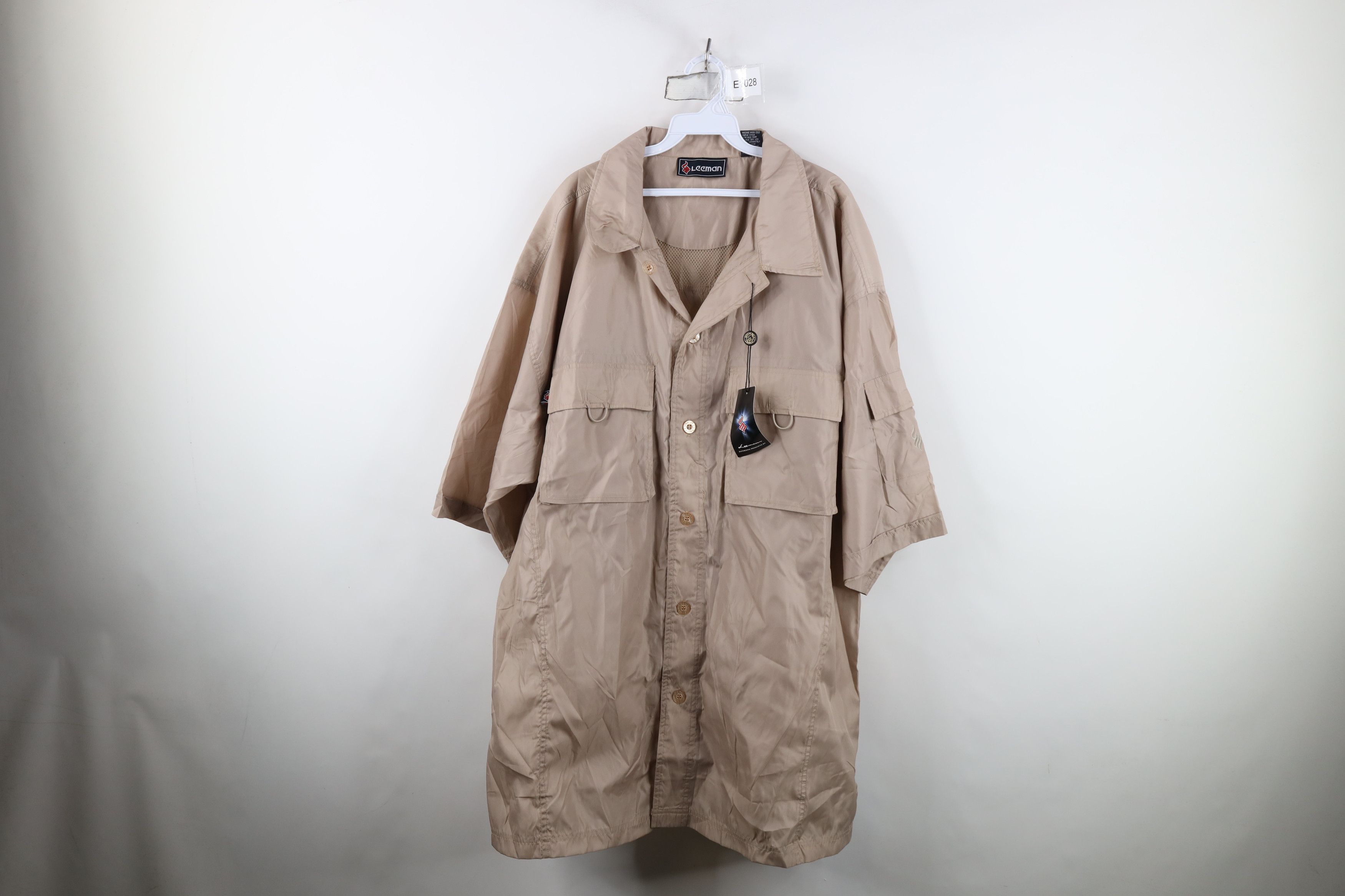 Vintage Deadstock Vintage 90s Y2K Streetwear Windbreaker Jacket Size US XXL / EU 58 / 5 - 1 Thumbnail