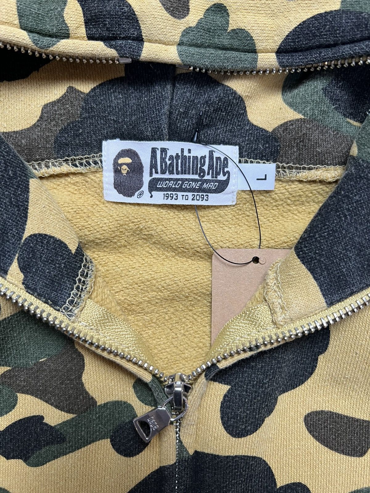 Bape Vintage Bape Shark PONR FullZipper Hoodie Size US L / EU 52-54 / 3 - 10 Thumbnail