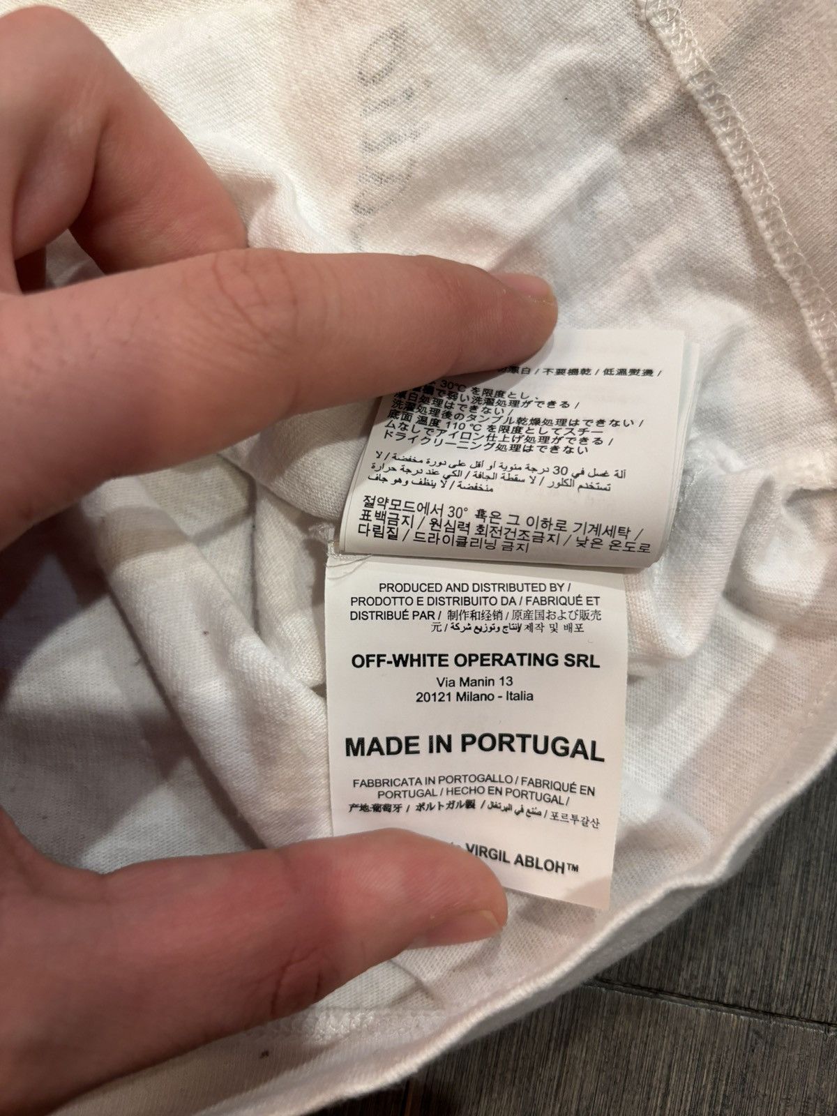Off-White Off white Long Sleeve T Shirt small Size US S / EU 44-46 / 1 - 7 Thumbnail