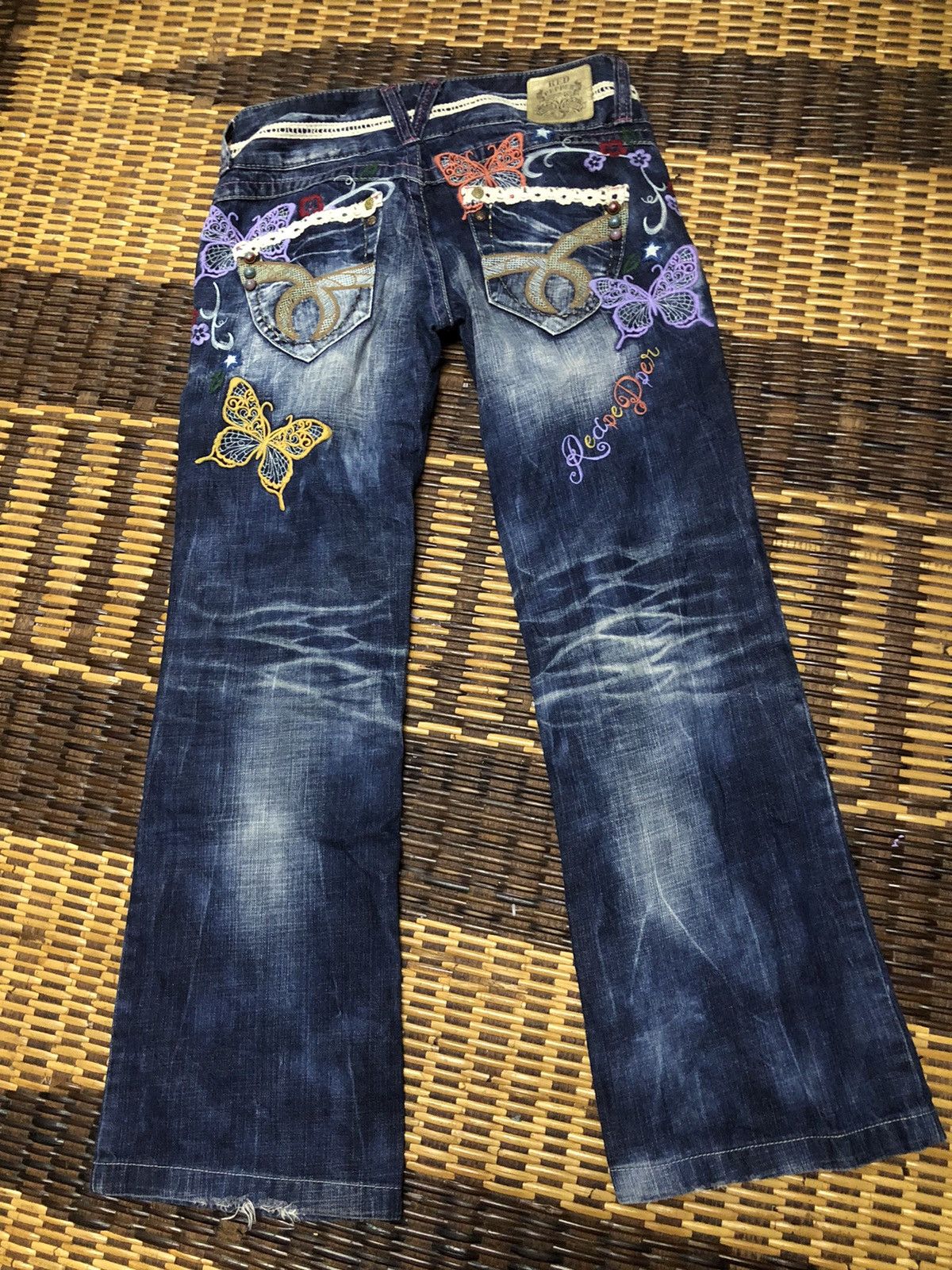 Designer × Hysteric Glamour × Japanese Brand Vintage Red Pepper Jeans Japanese Brand Size 31" - 5 Thumbnail