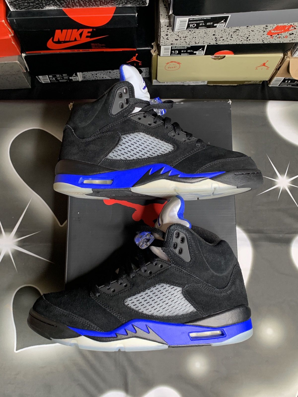 Jordan Brand Air Jordan 5 Retro Racer Blue Size US 9.5 / EU 42-43 - 1 Thumbnail